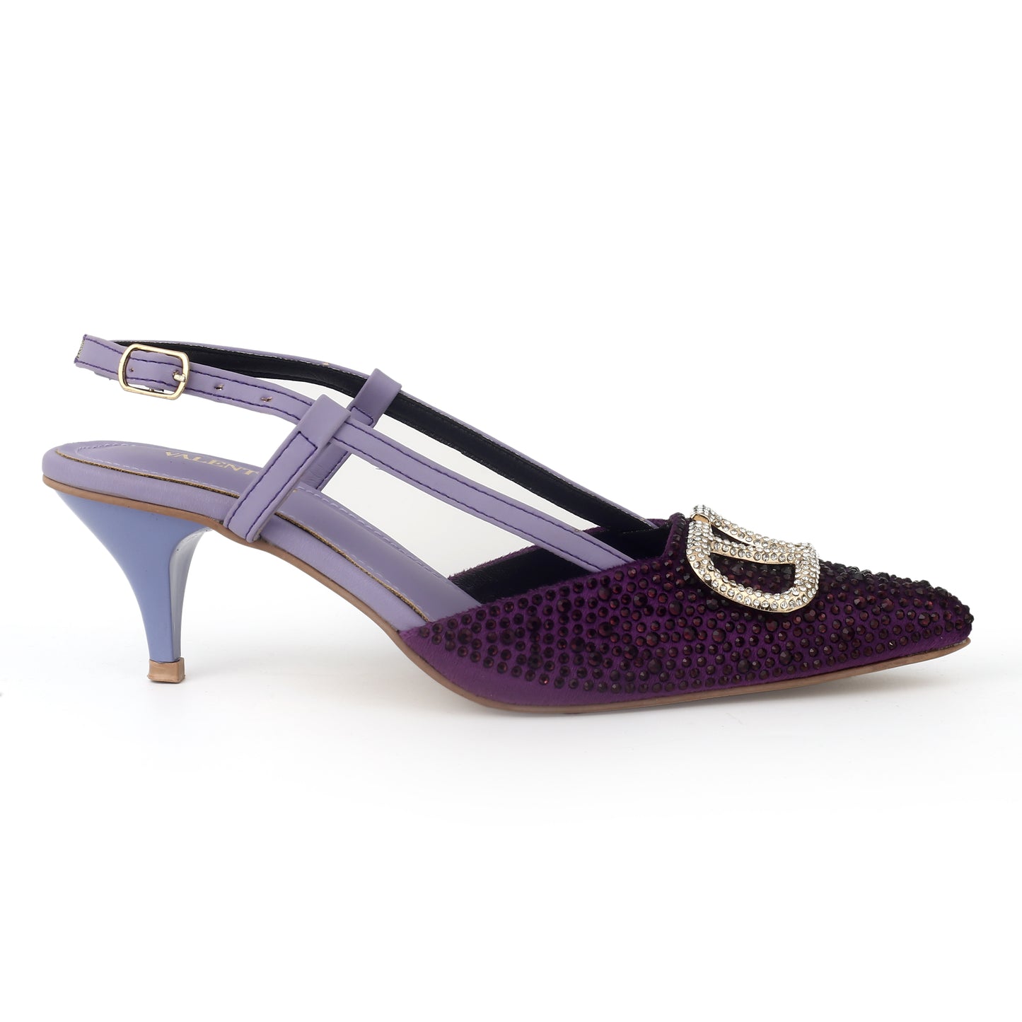 Z VALENTINO heel purple