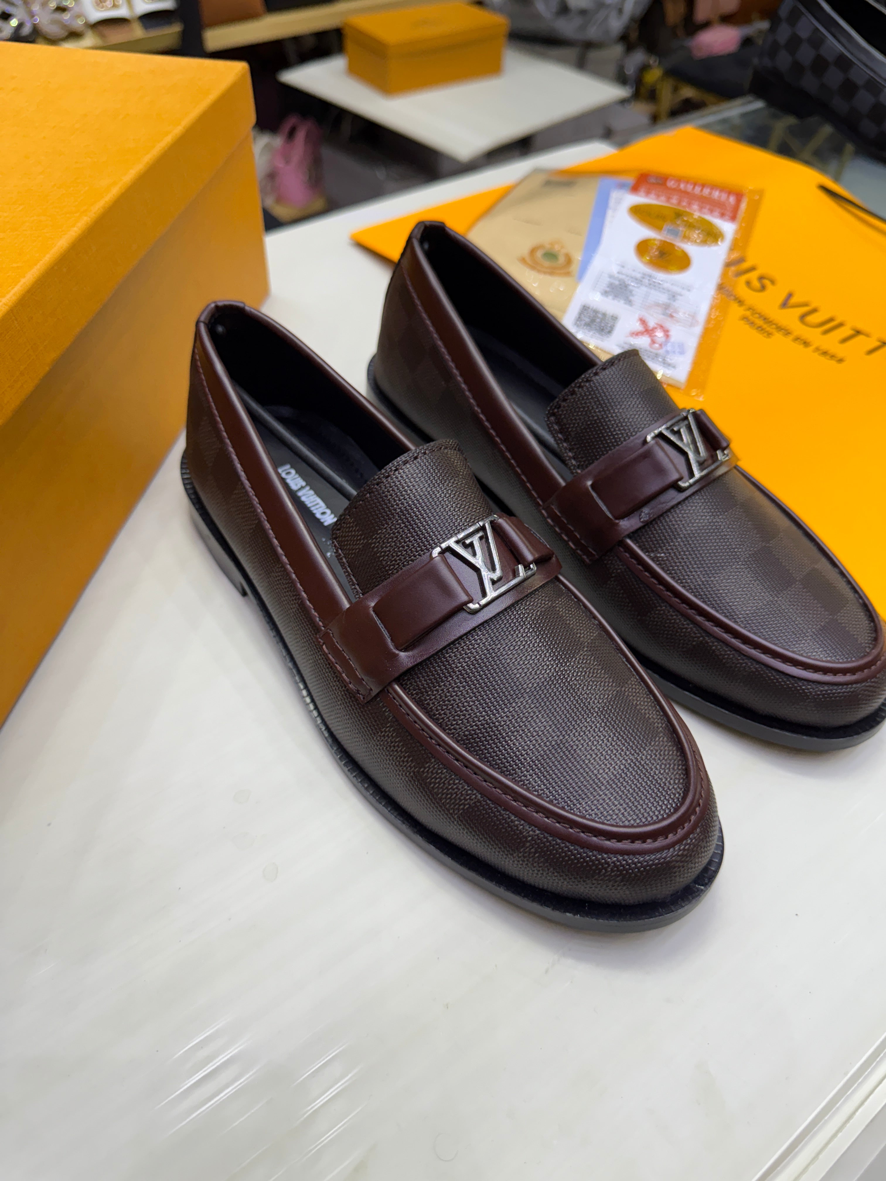 Gents Shoes LV brown