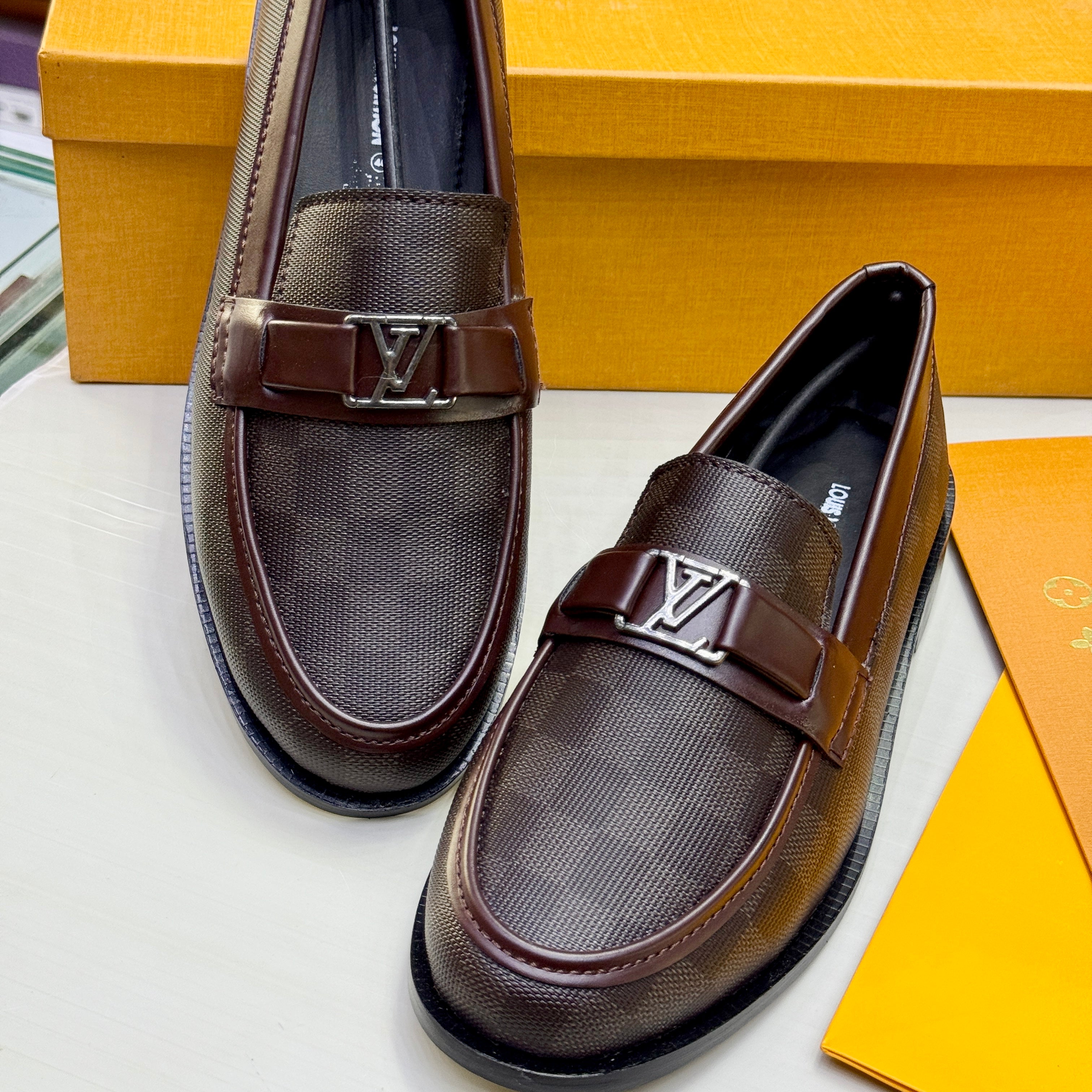 Gents Shoes LV brown