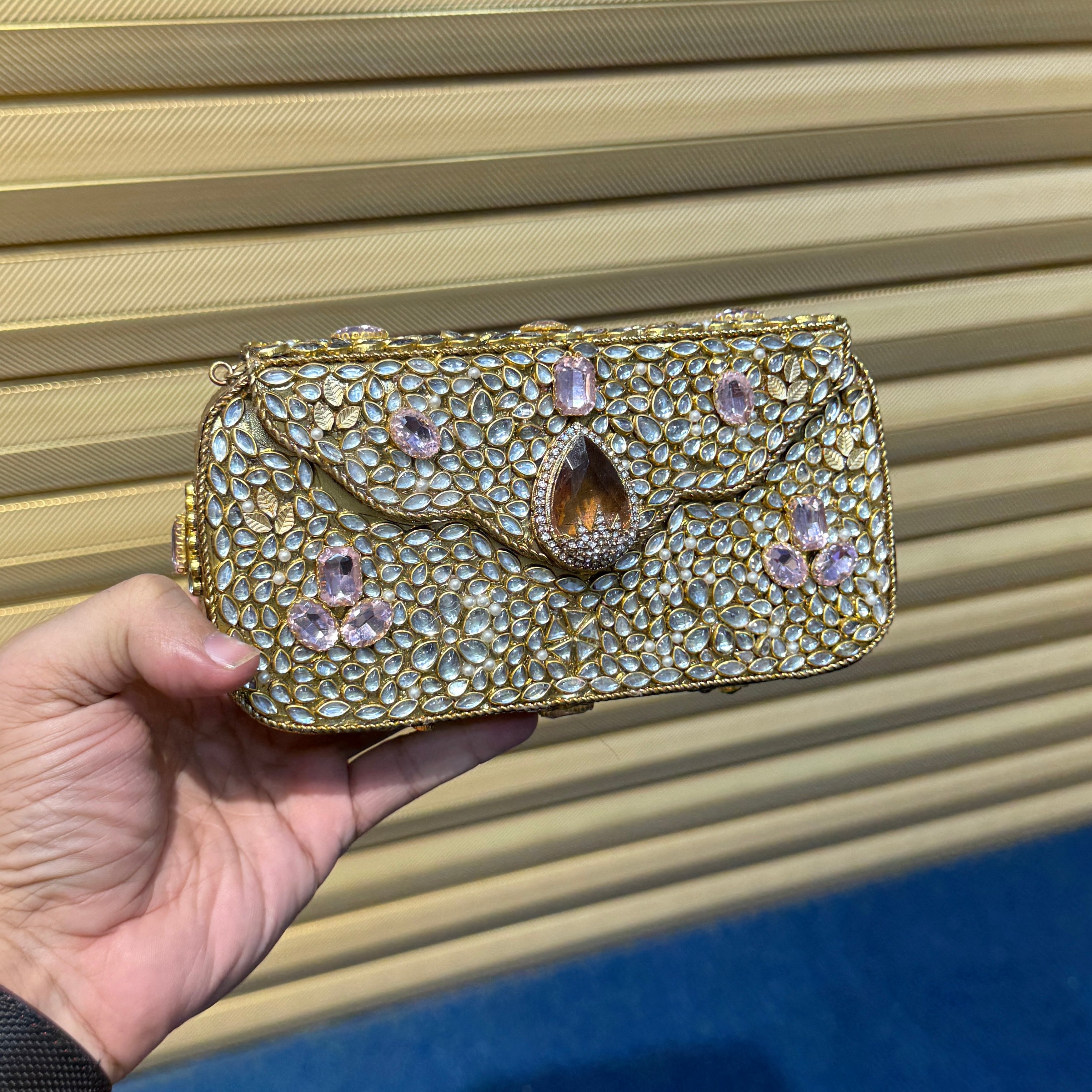 Kundan Bridal Clutch