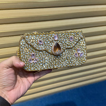Kundan Bridal Clutch
