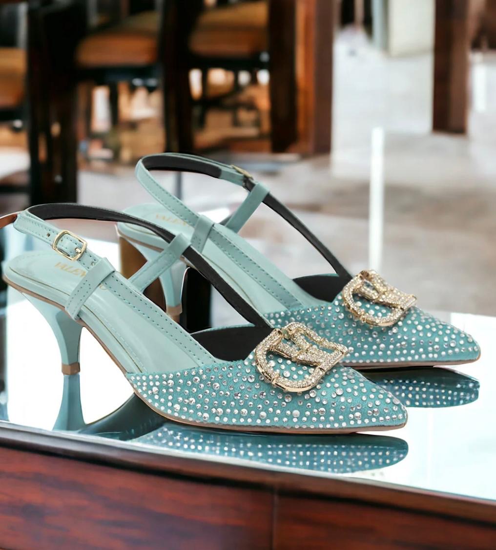 VALENTINO heel light blue