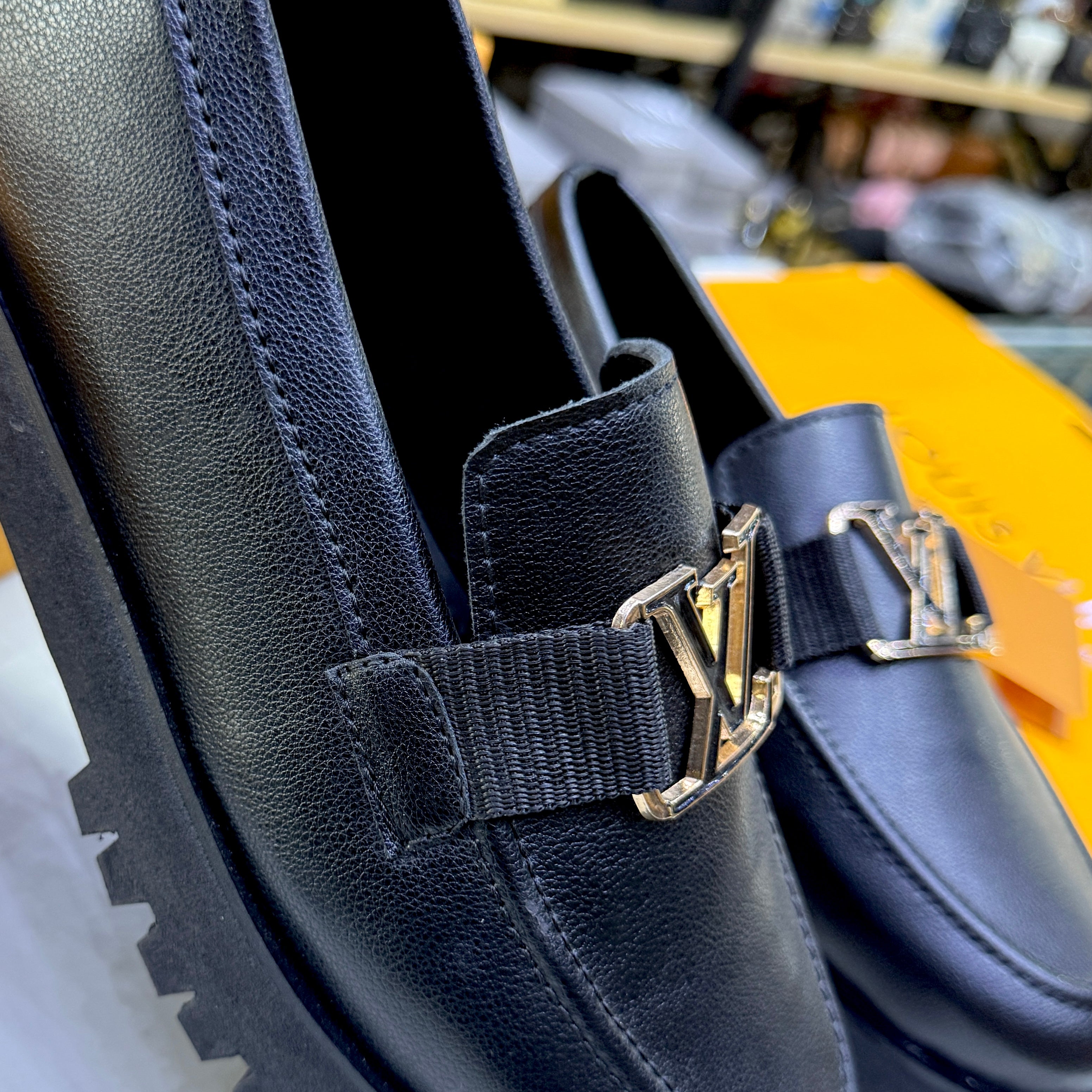 Gents Shoes LV BLACK