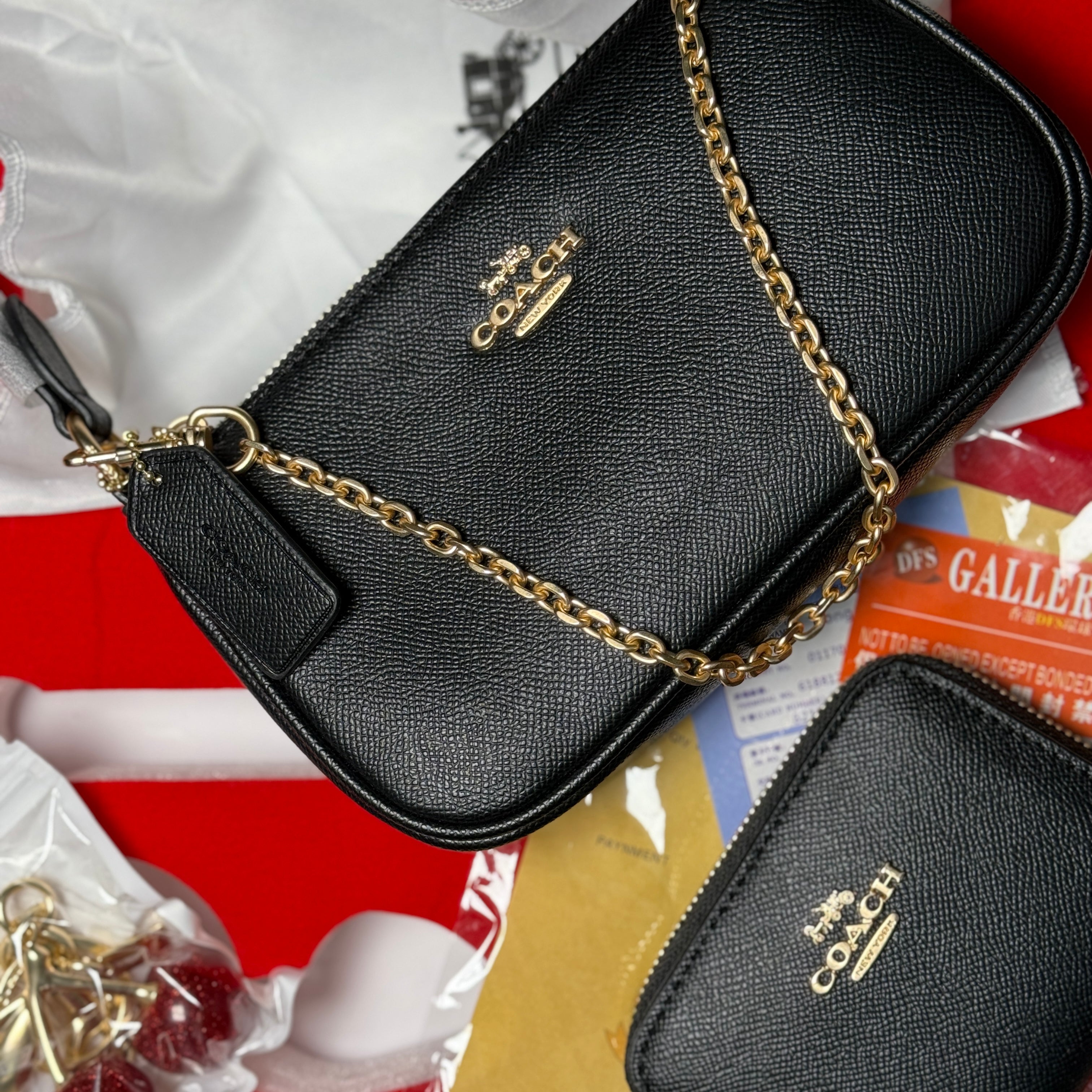 New gift Set With Keychain £ Card Wallet