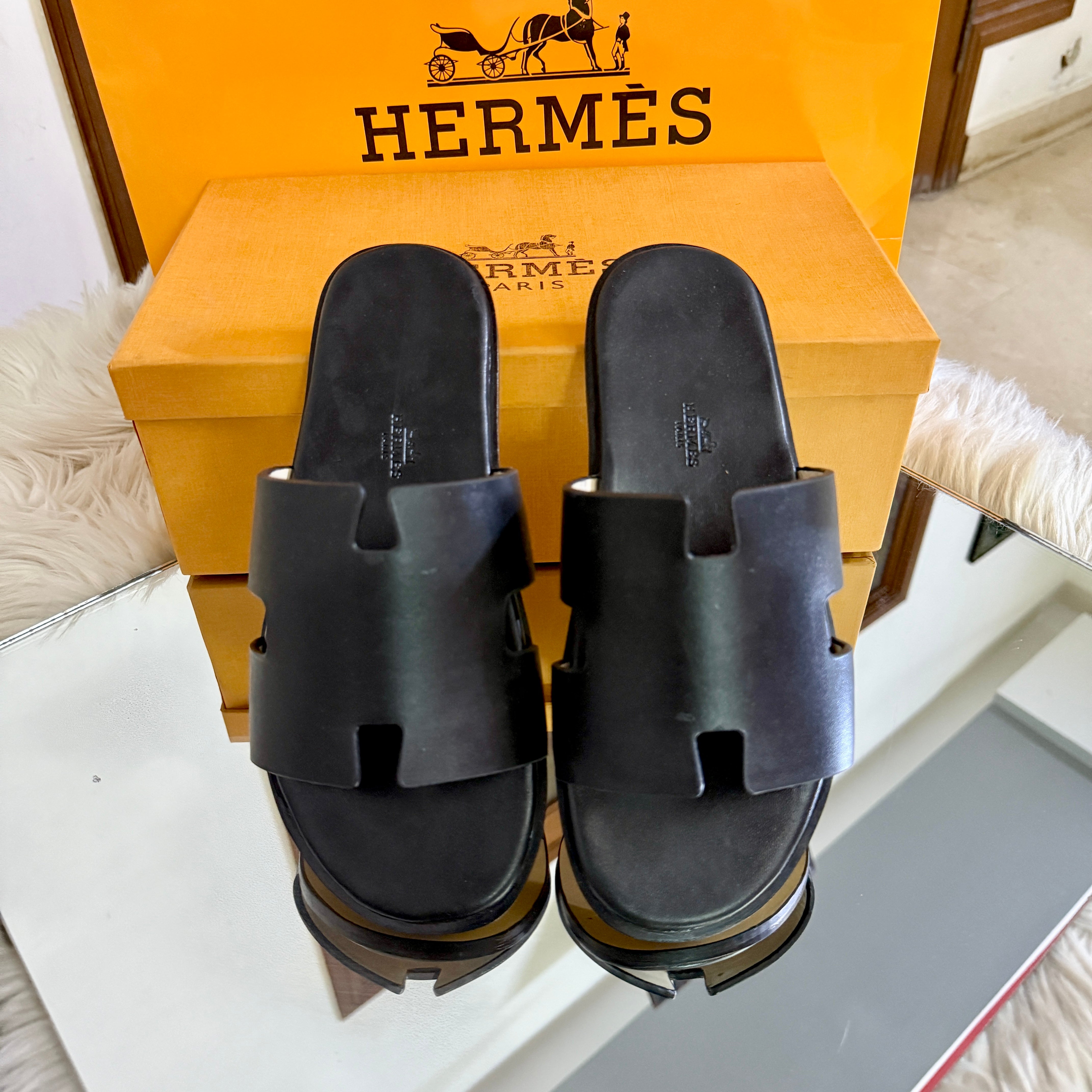 Hermes Men's Prime Slippers