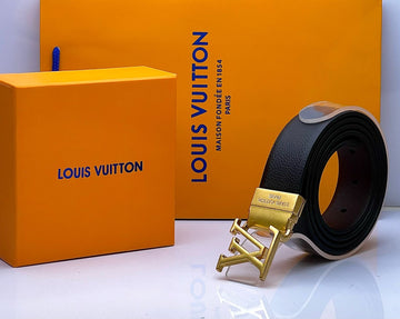 Lv Simple Buckle Belt For Men