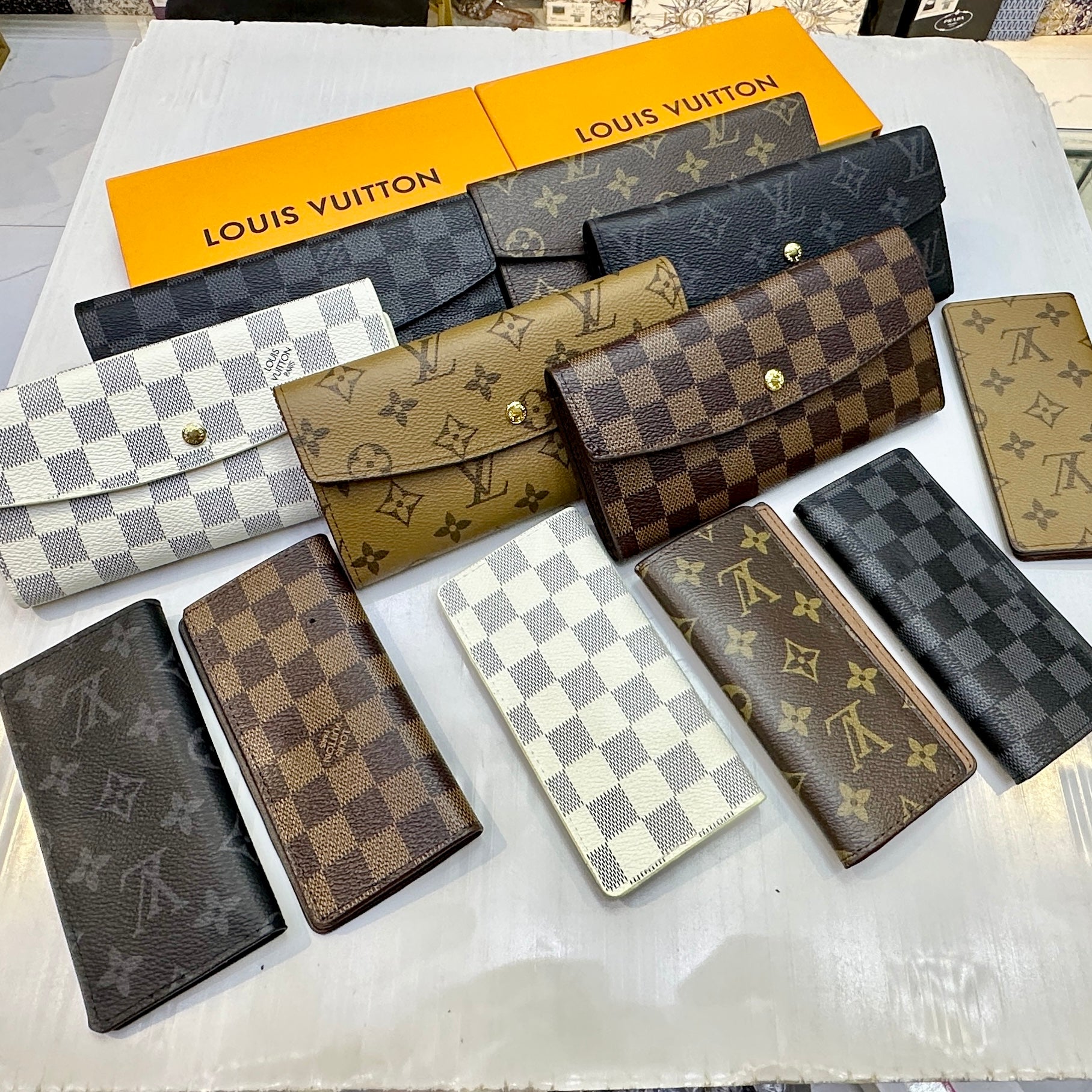 Wallet with card holder