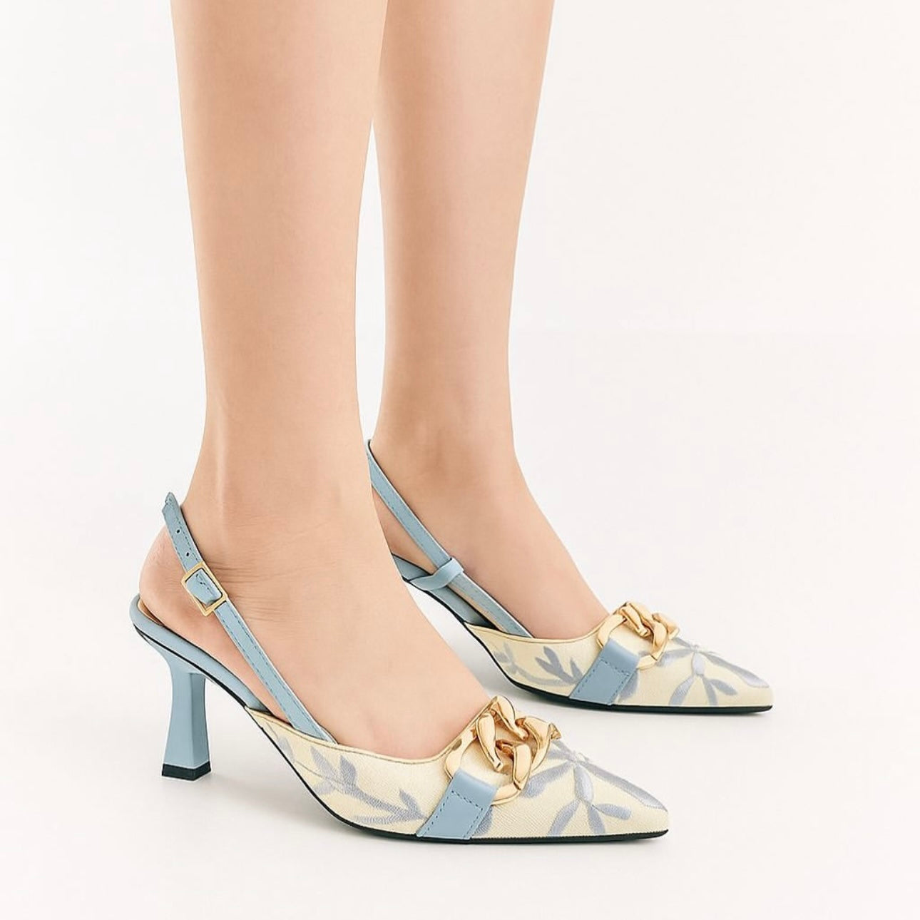 FLORAL EMBROIDERED CHAIN7