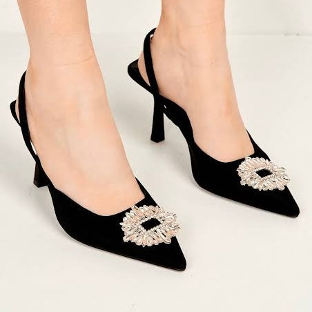 Radiant Pearl Heels