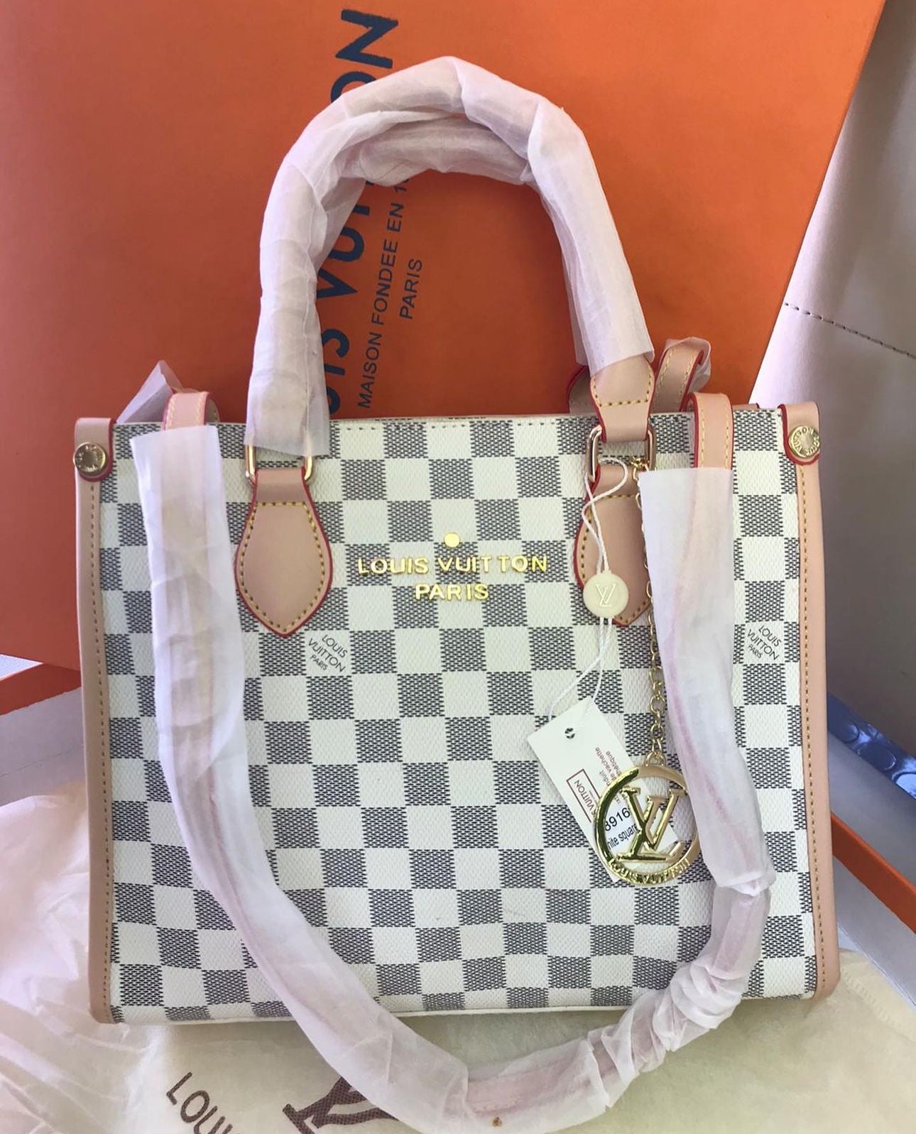 Louis Vuitton bag white