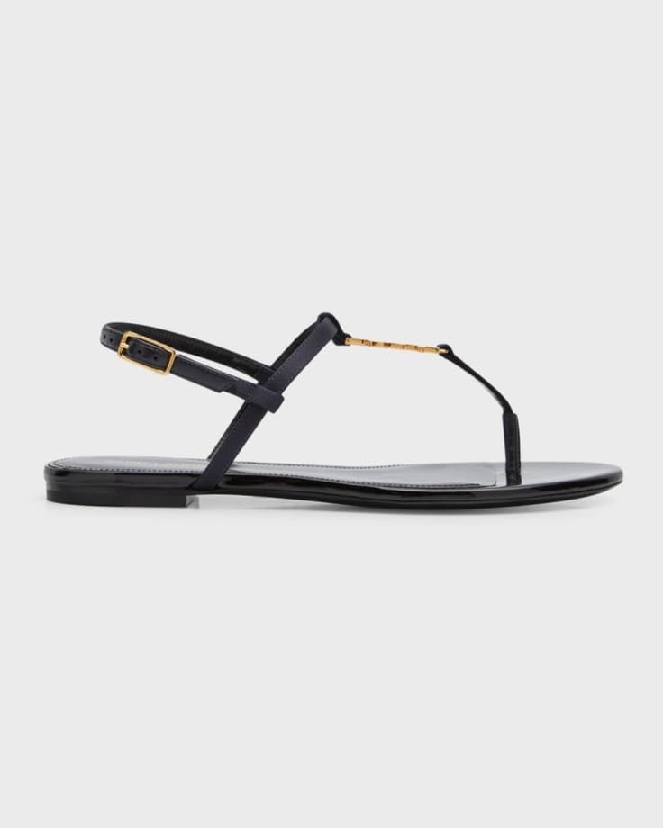 YSL SLIDES (black ) - ZAWJ