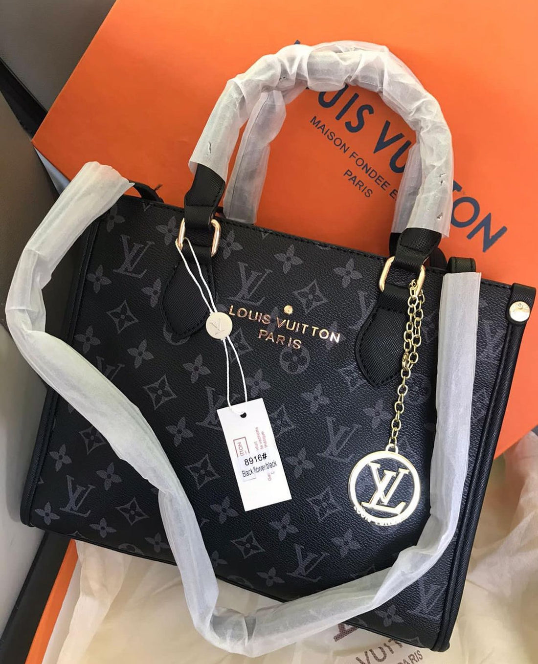 Vuitton bag black
