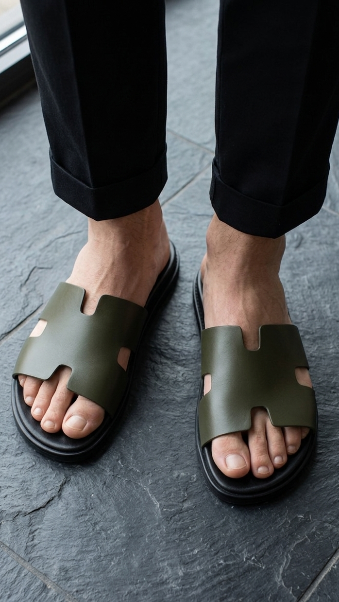 Hermes green Medicated Mens