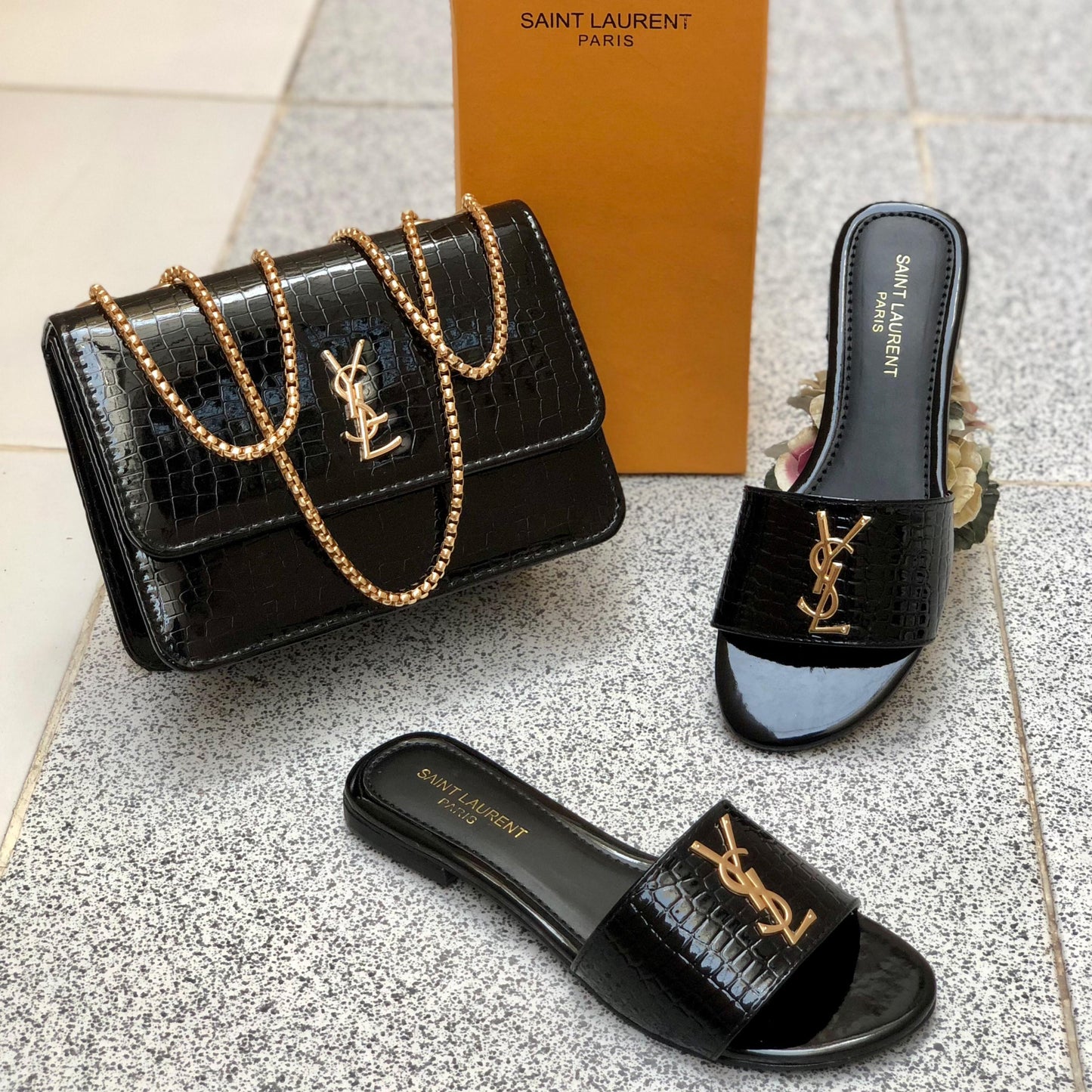 YSL combo black