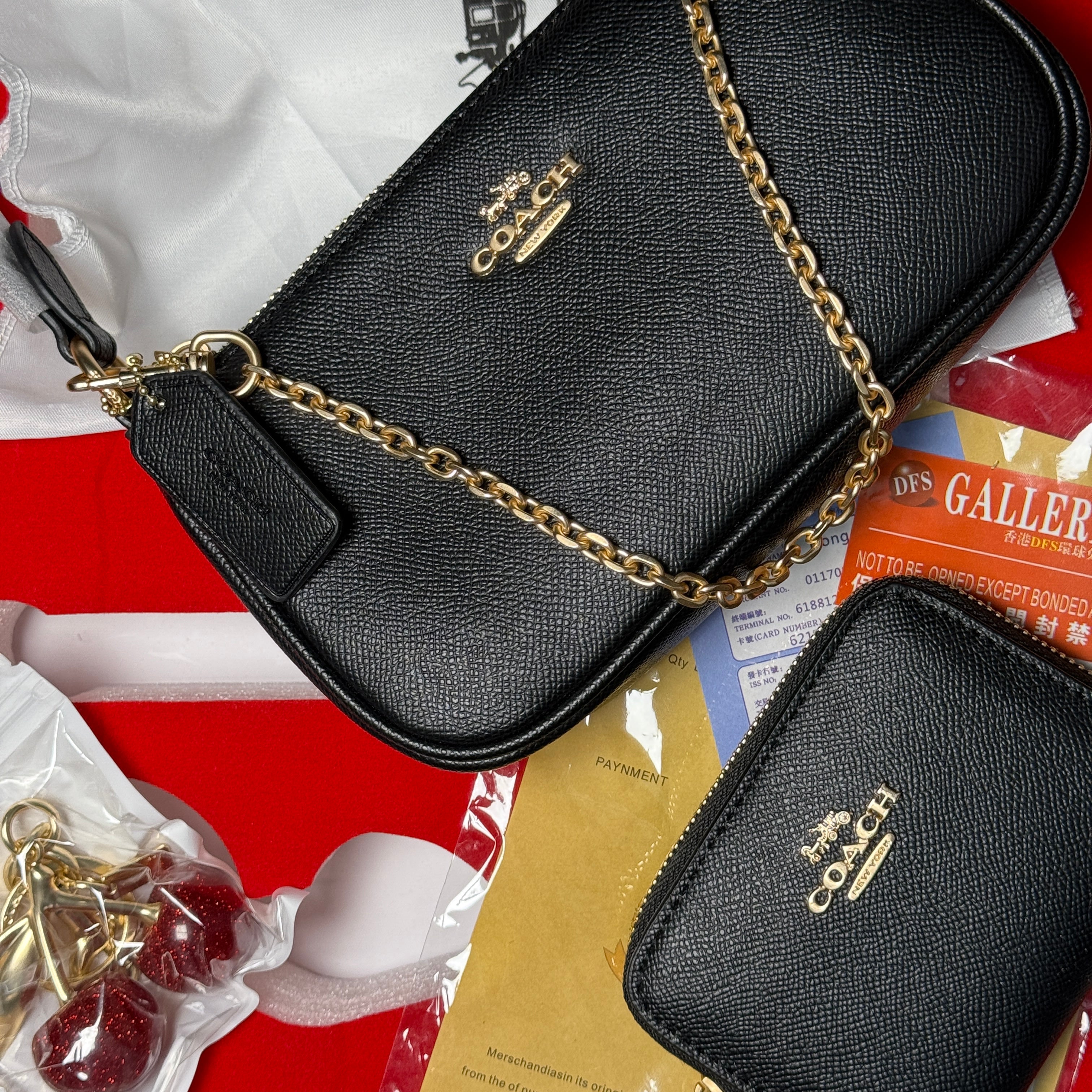 New gift Set With Keychain £ Card Wallet