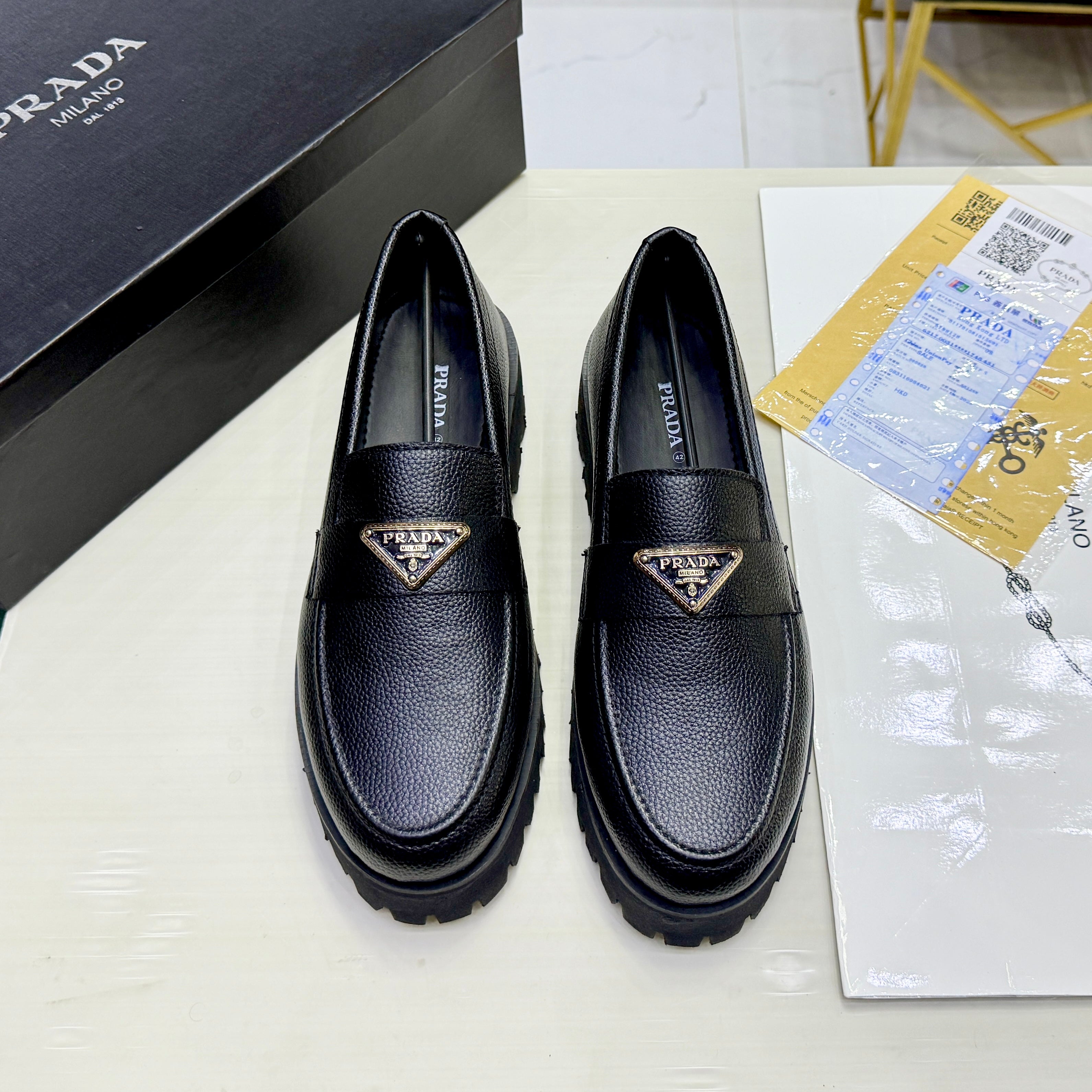 Gents Shoes prada BLACK