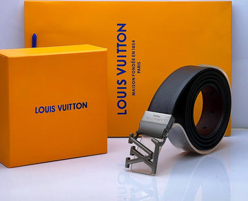 Lv Simple Buckle Belt For Men
