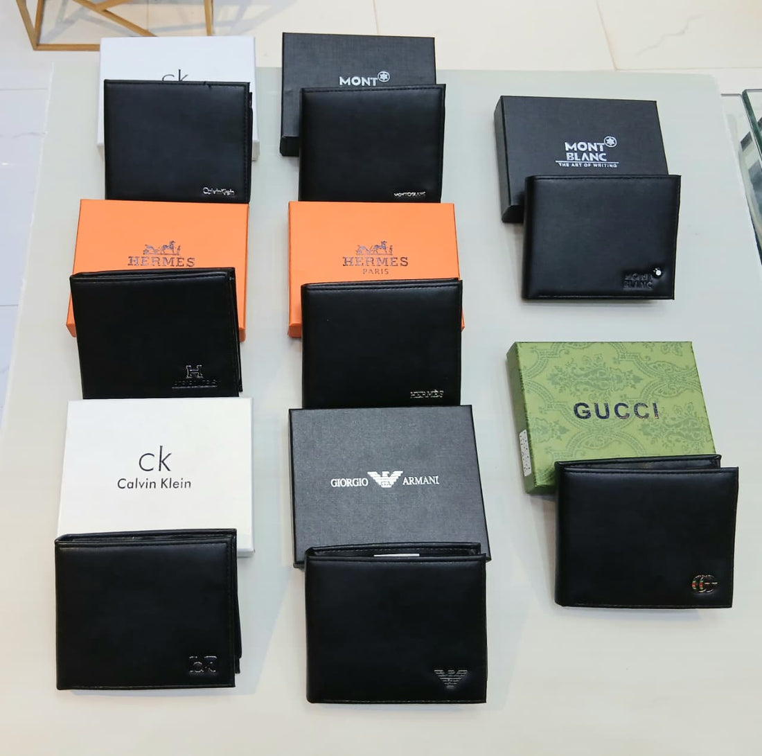 Ck Leather wallet with card holder