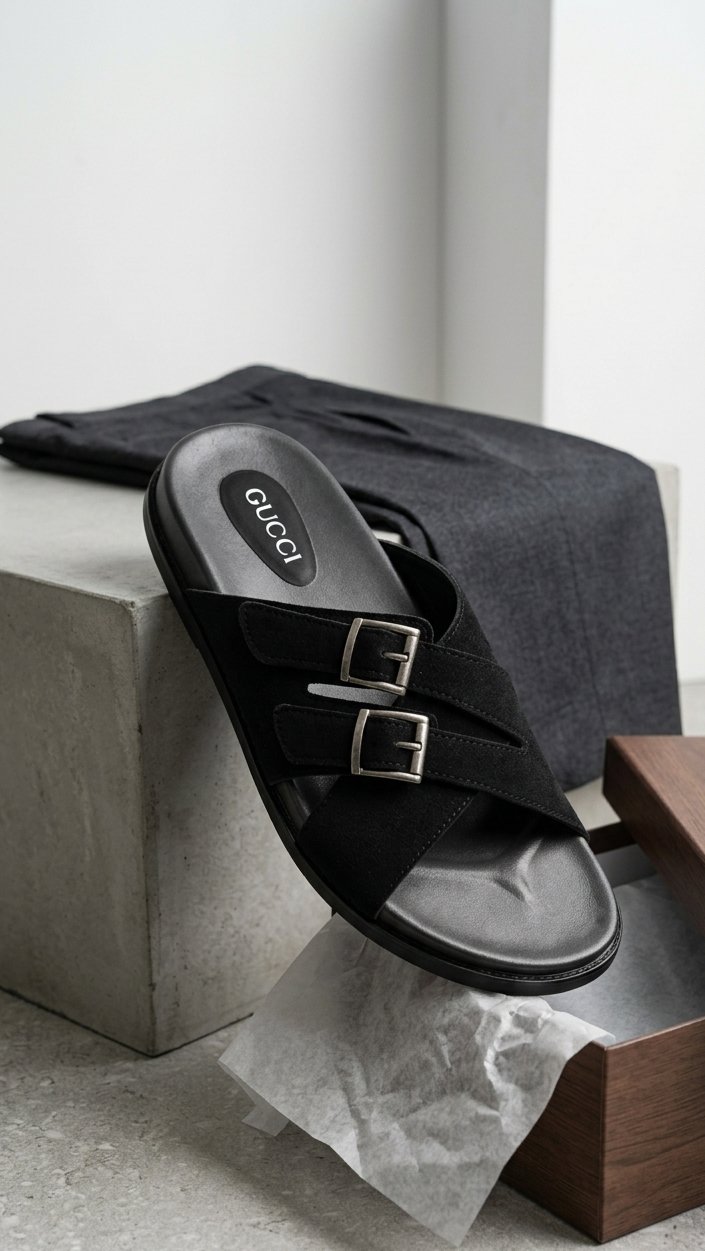 Gucci Medicated Men's Slipper
