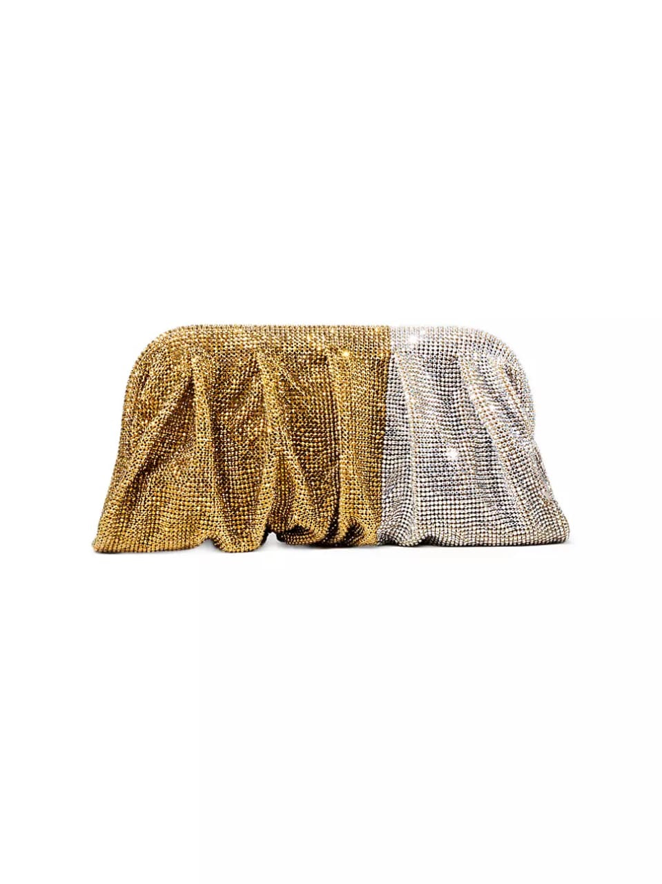 Benedetta Bruzziches
Venus La Grande Metallic Crystal 2 tone Clutch Bag