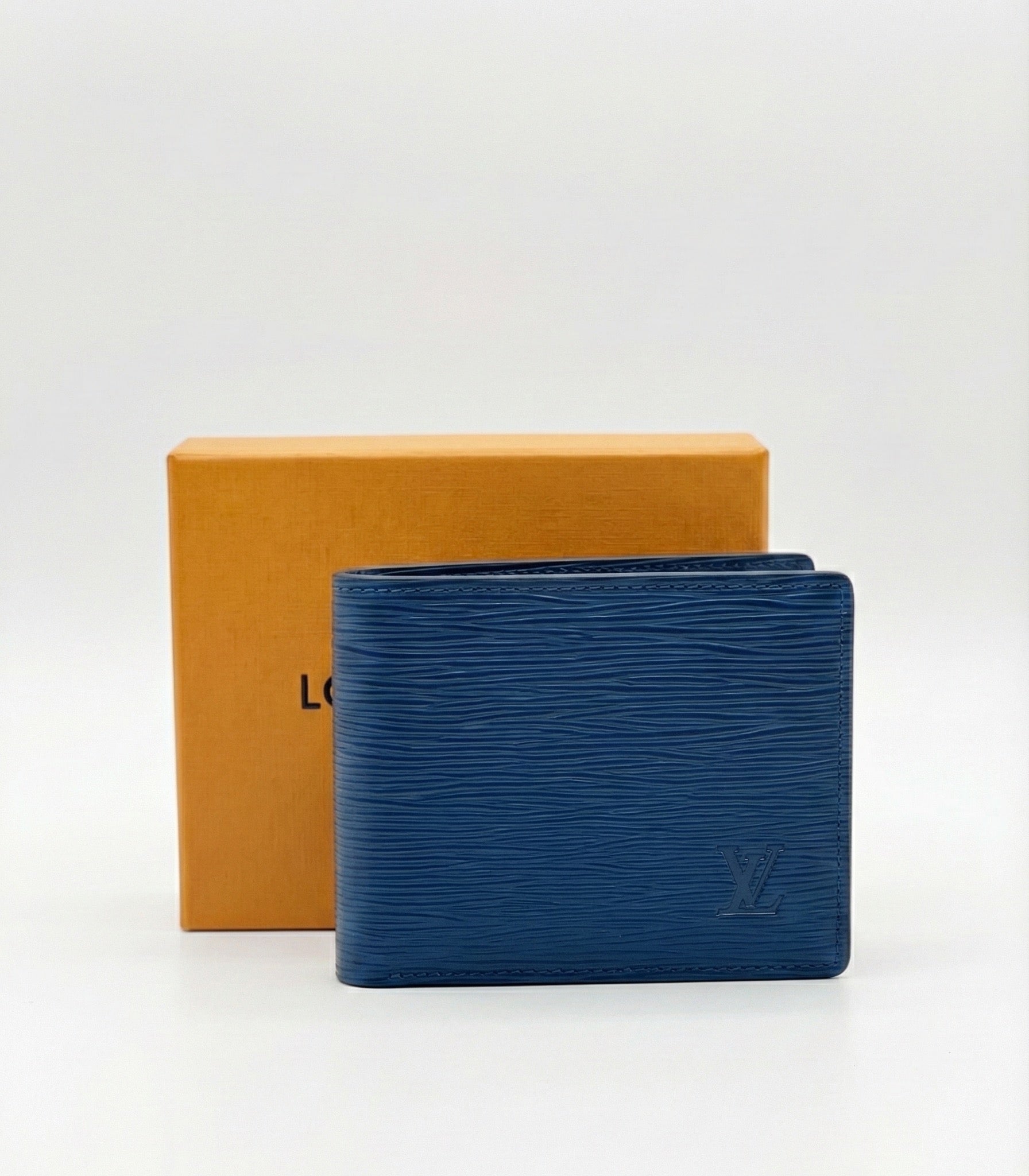 Lv mens Wallet Sigma Blue