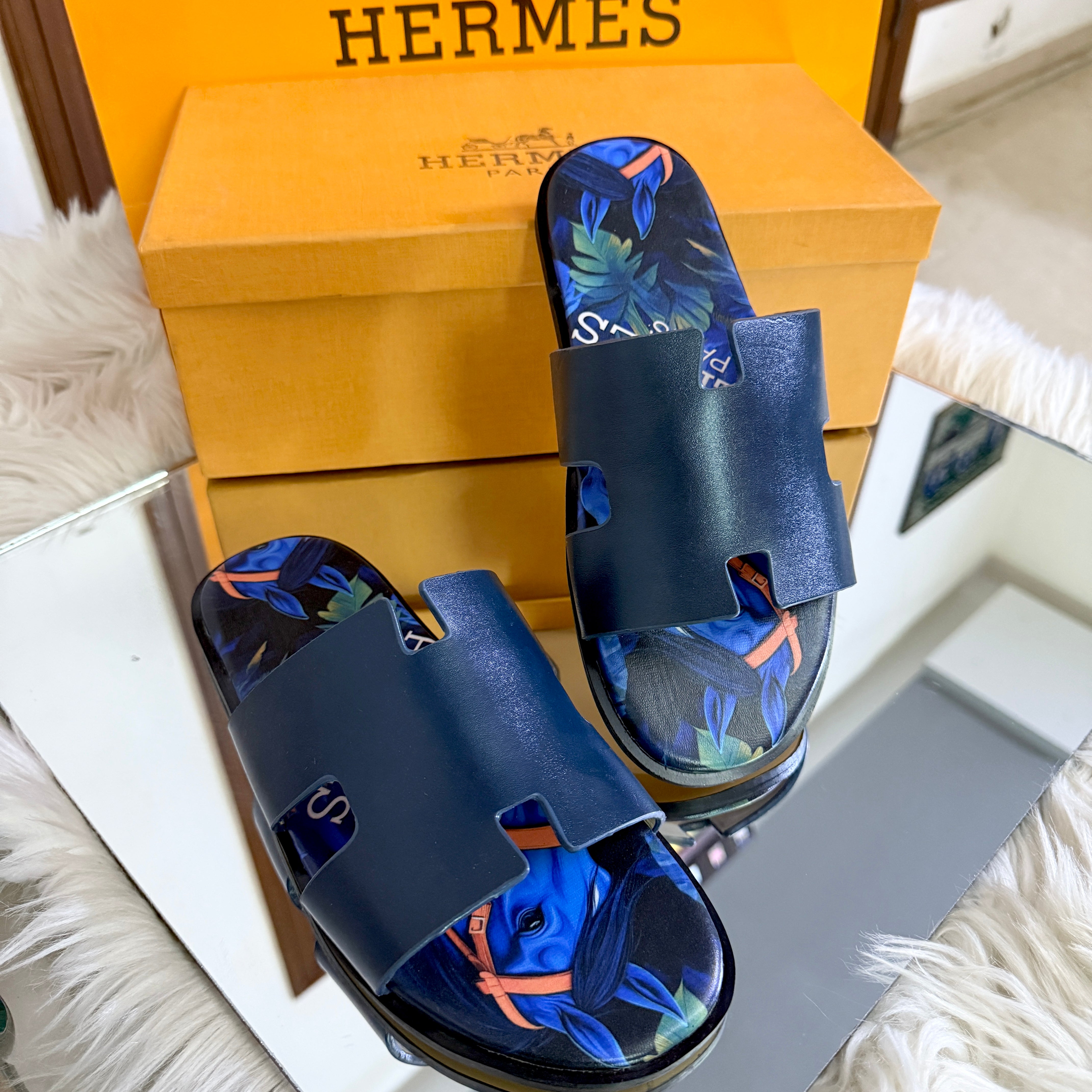 Hermes Men's Prime Slippers