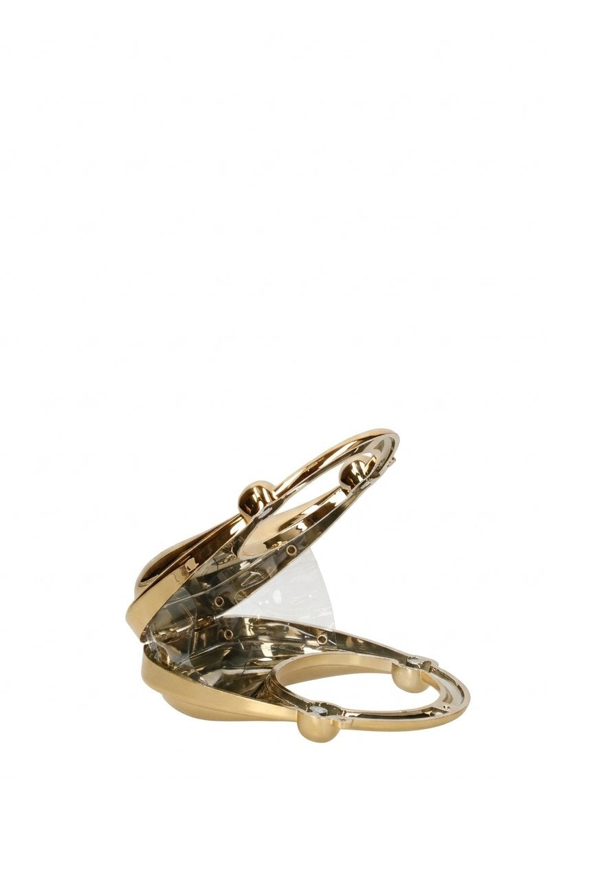 Acrylic Mini Clutch - GOLDEN