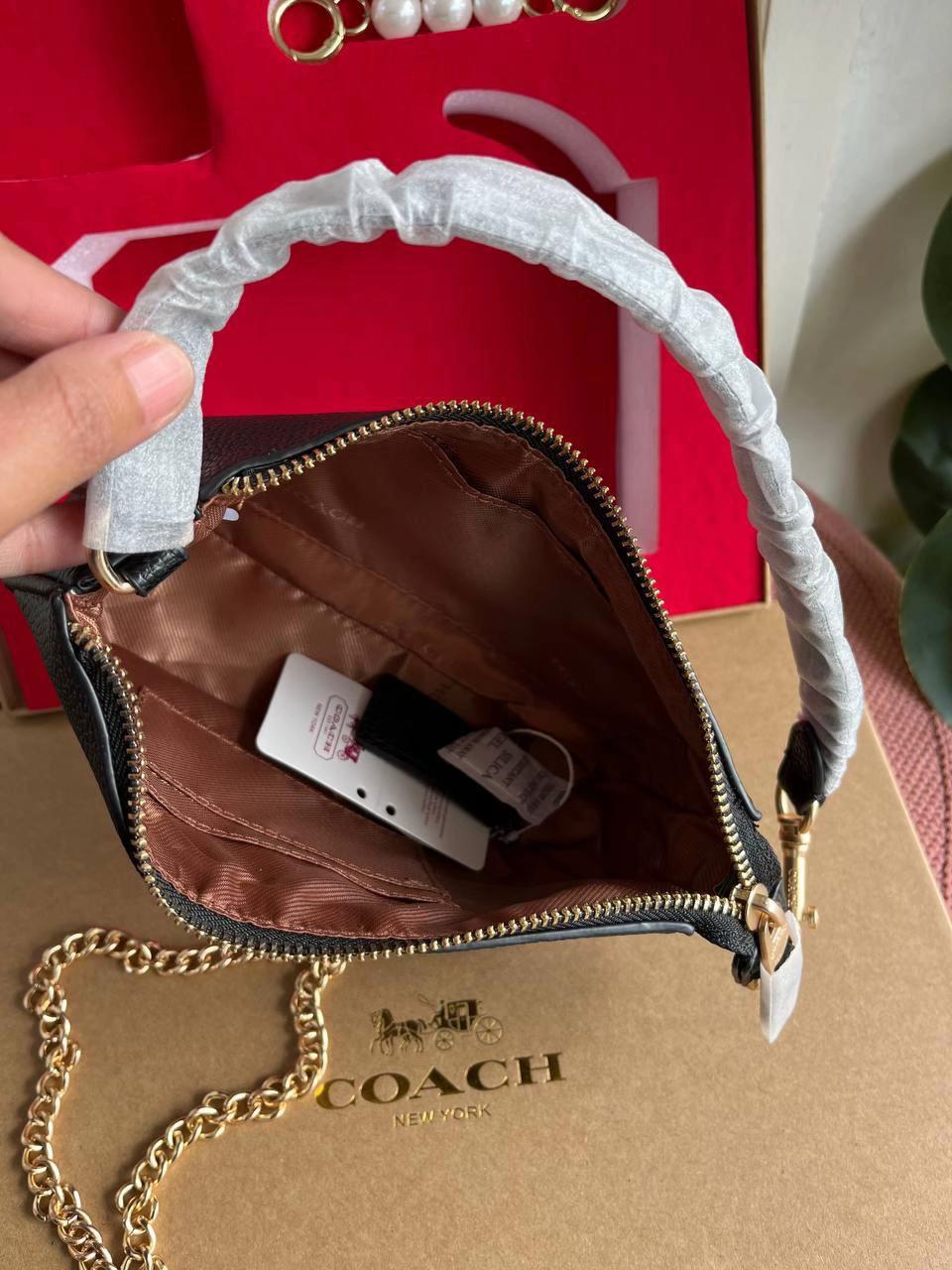 New Coach Coffee Set With Keychain £ Card Wallet