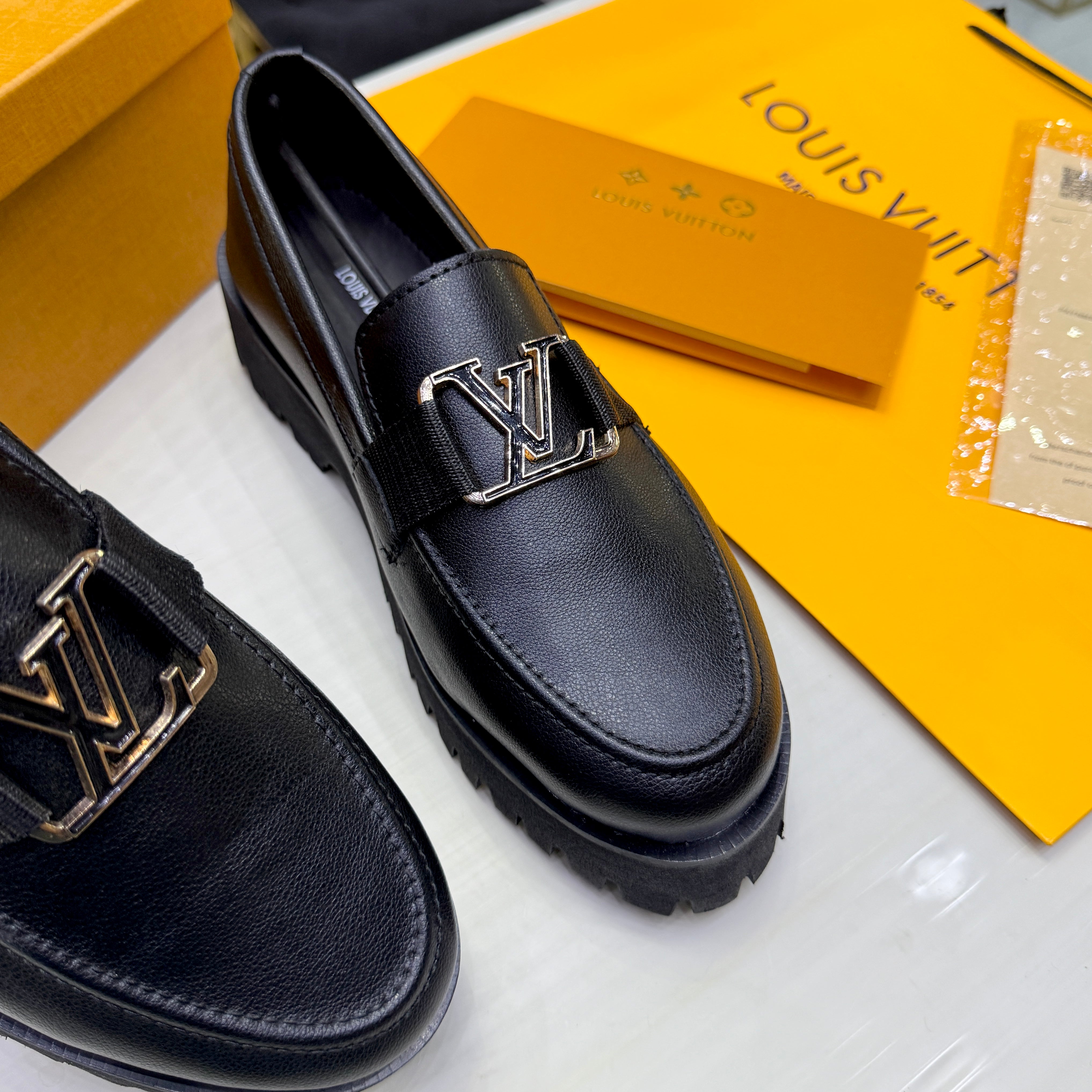 Gents Shoes LV BLACK