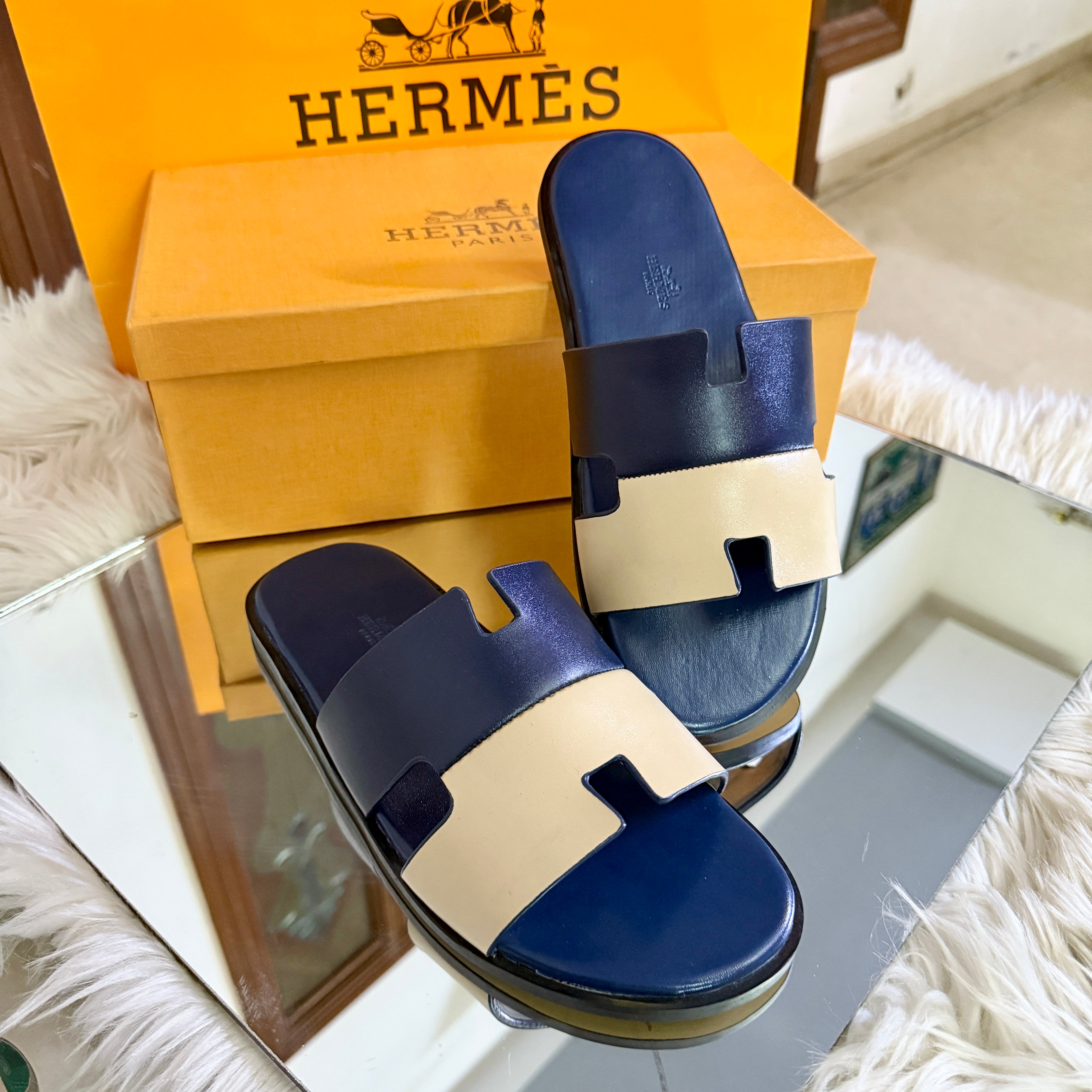 Hermes Men's Prime Slippers