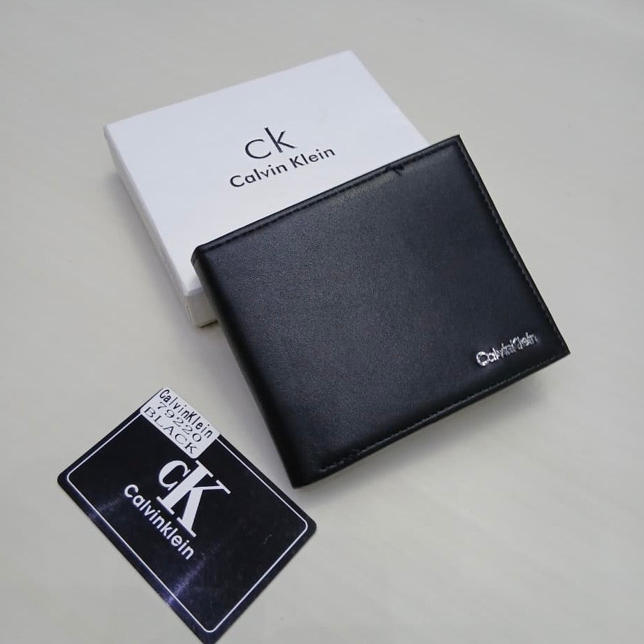 Ck Leather wallet with card holder