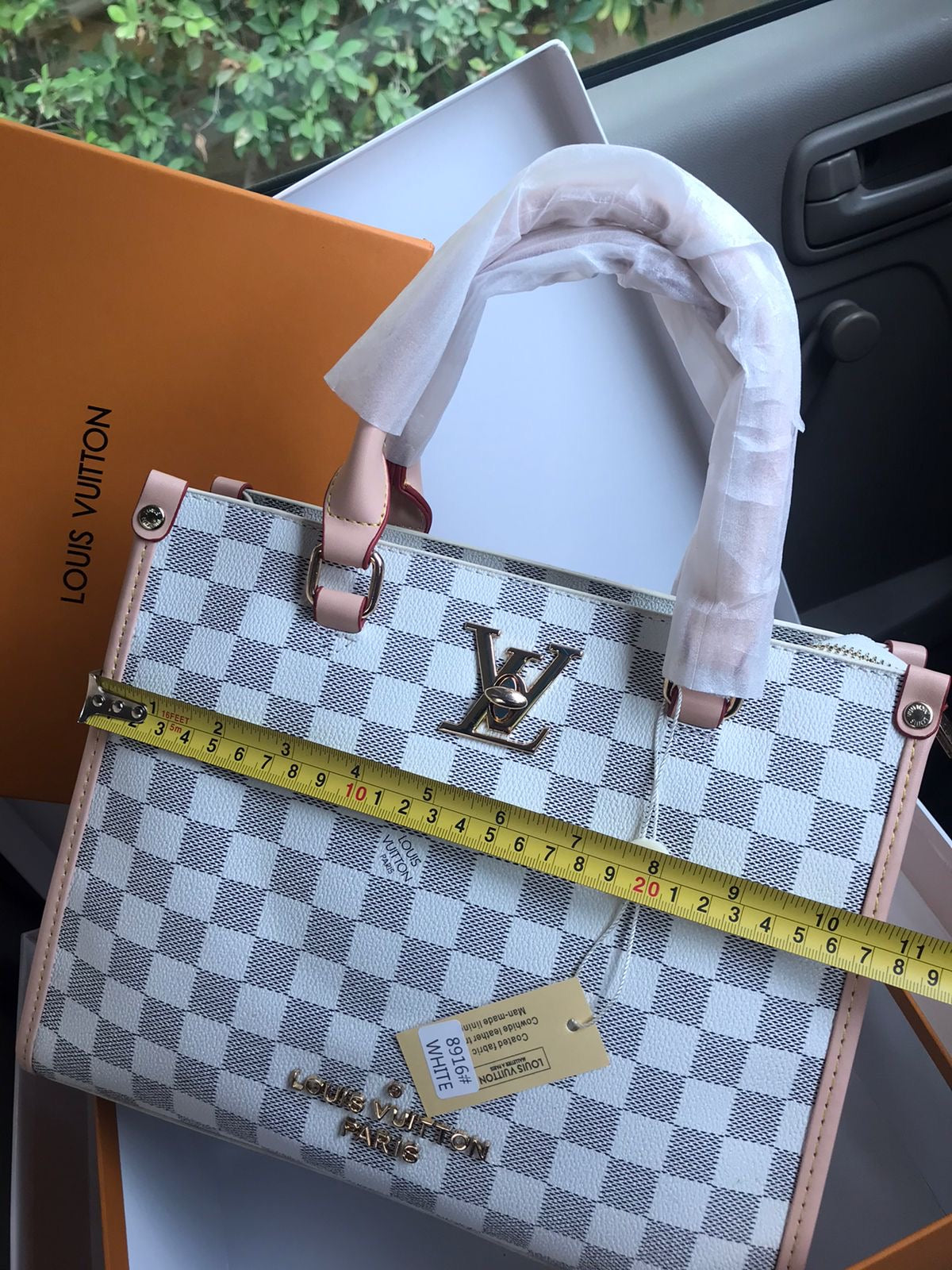 Louis Vuitton bag white