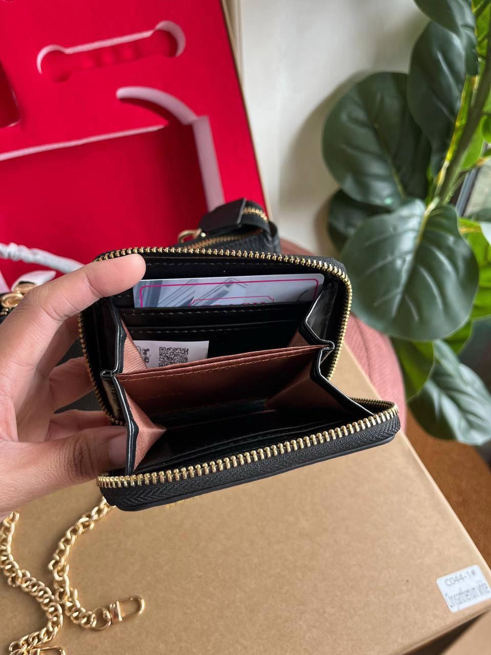 New Coach Coffee Set With Keychain £ Card Wallet