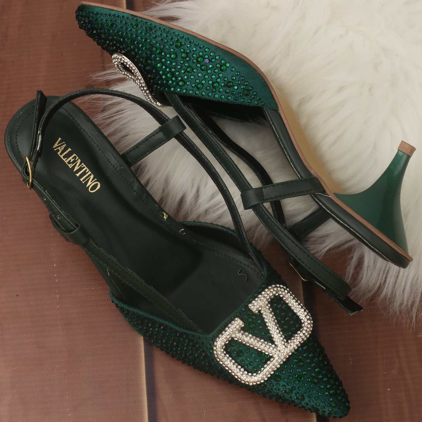 Z VALENTINO heel GREEN