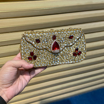 Kundan Bridal Clutch