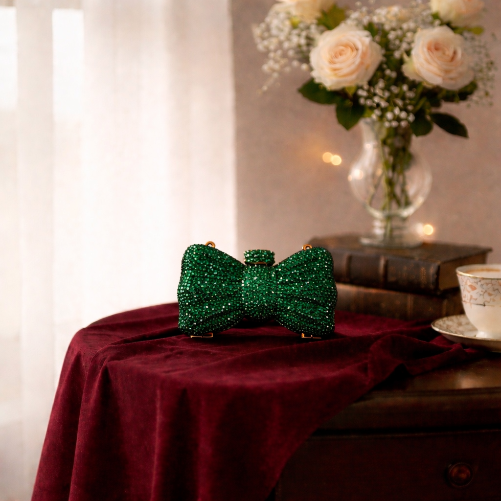 Green Glitter Luxe