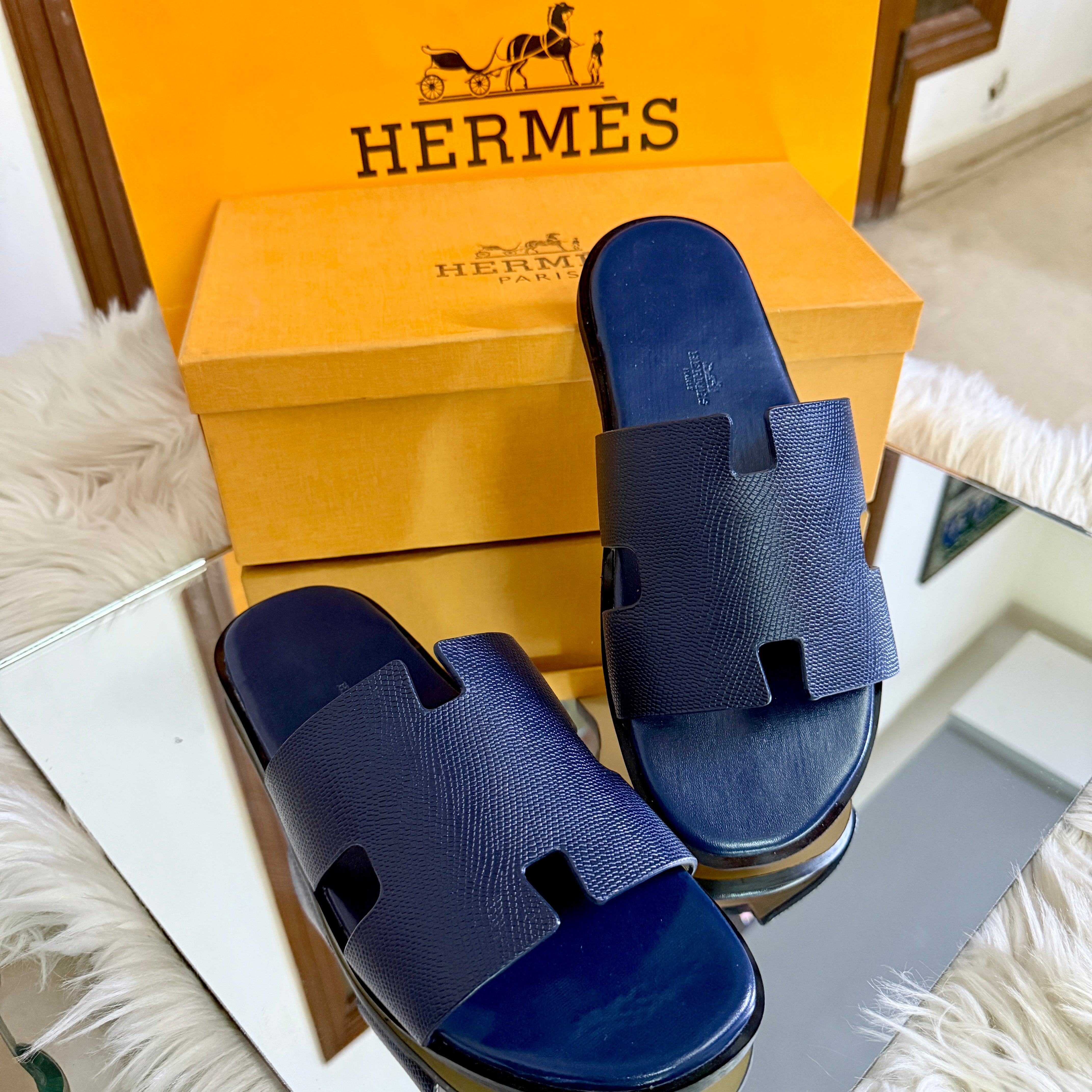 Hermes Men's Prime Slippers