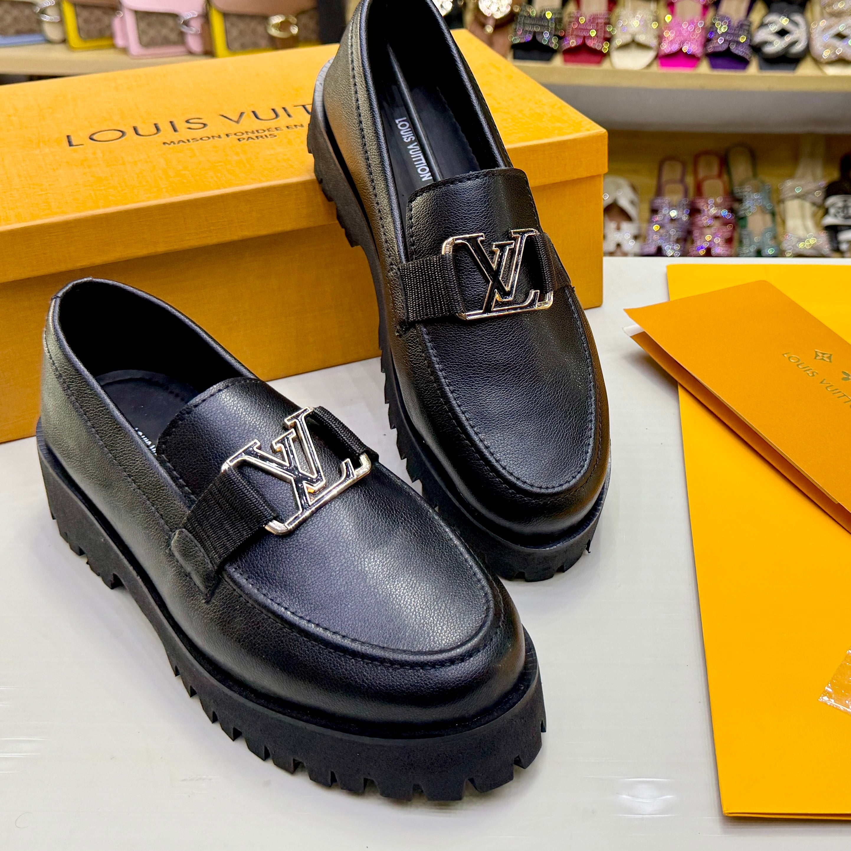 Gents Shoes LV BLACK