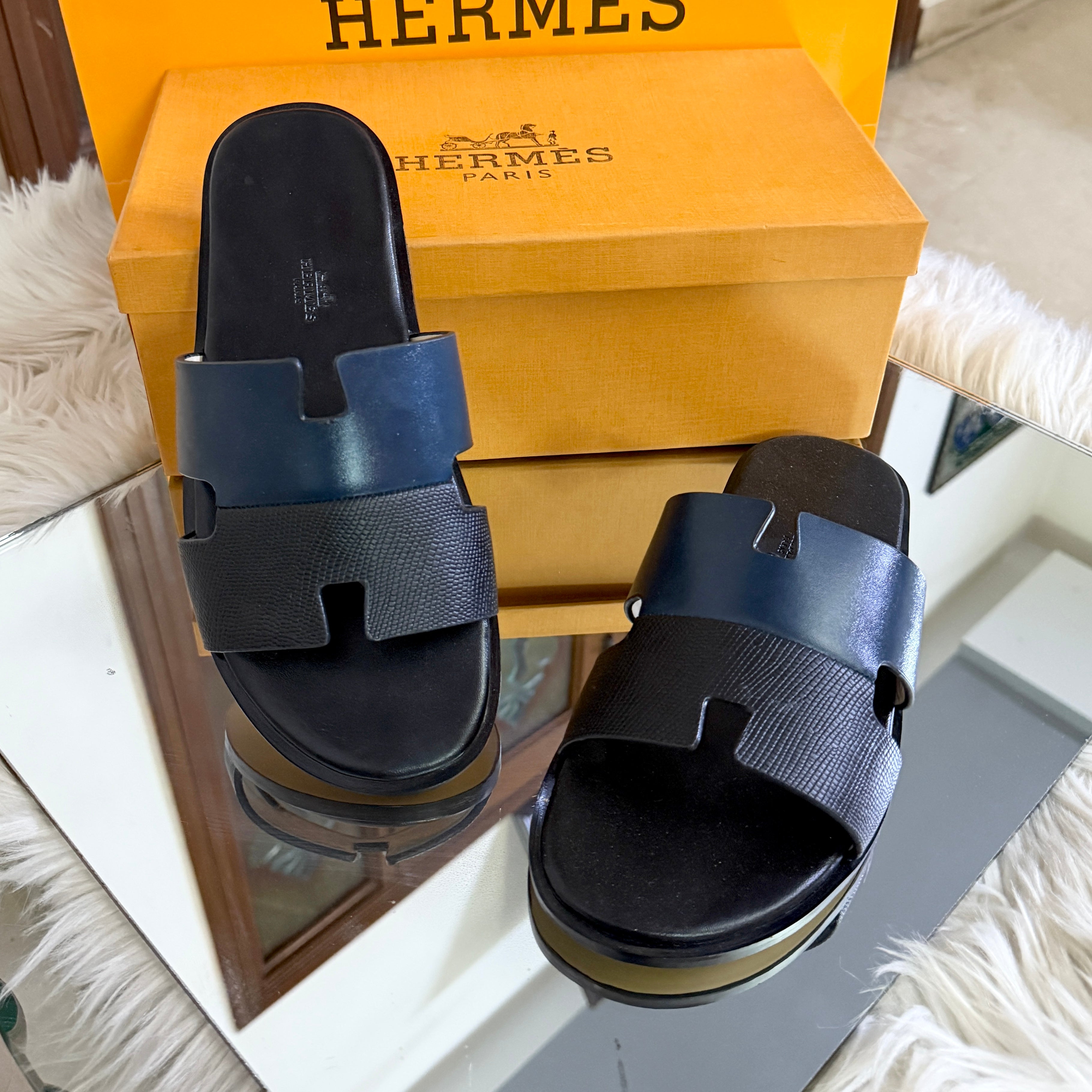 Hermes Men's Prime Slippers