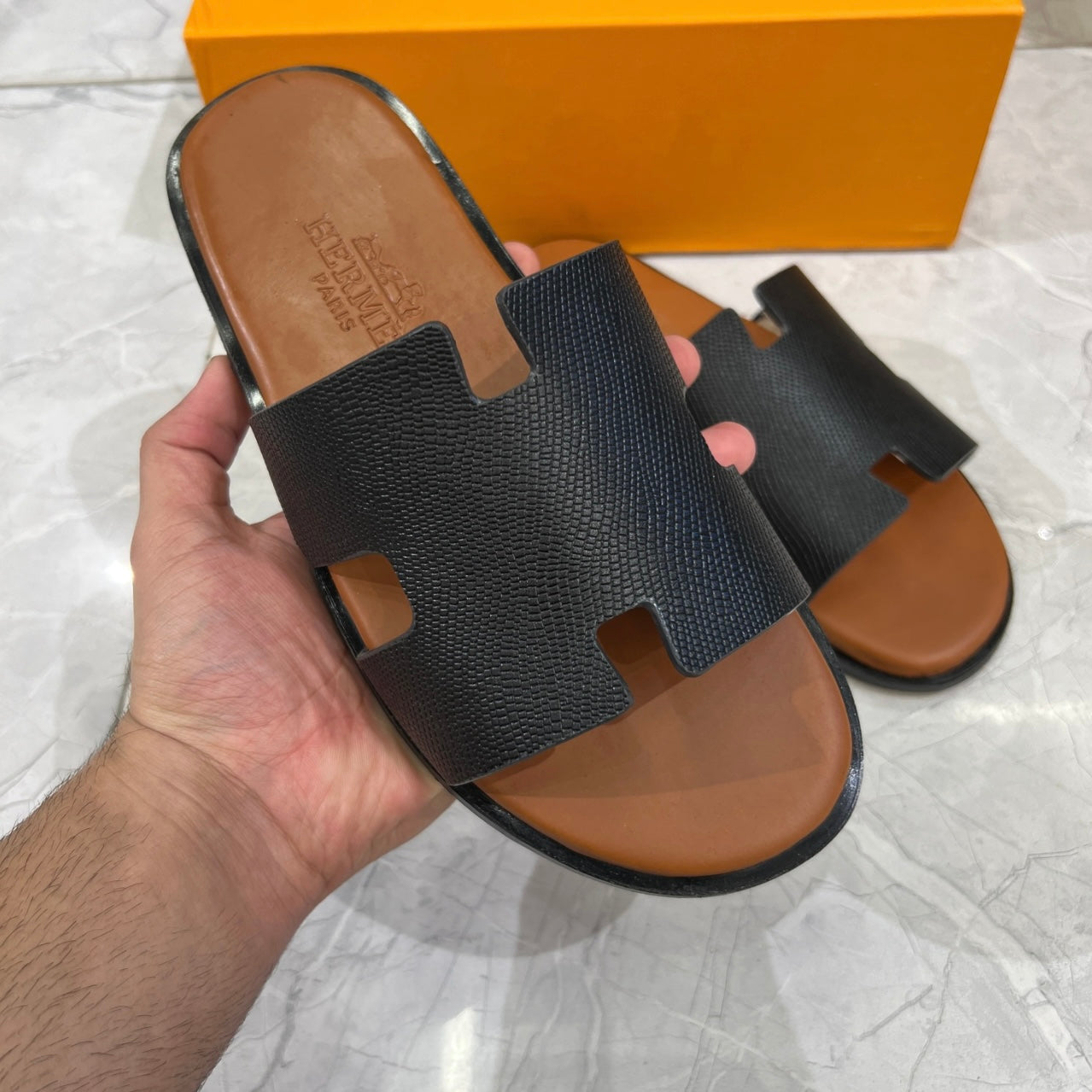 Hermes Men's Prime Slippers