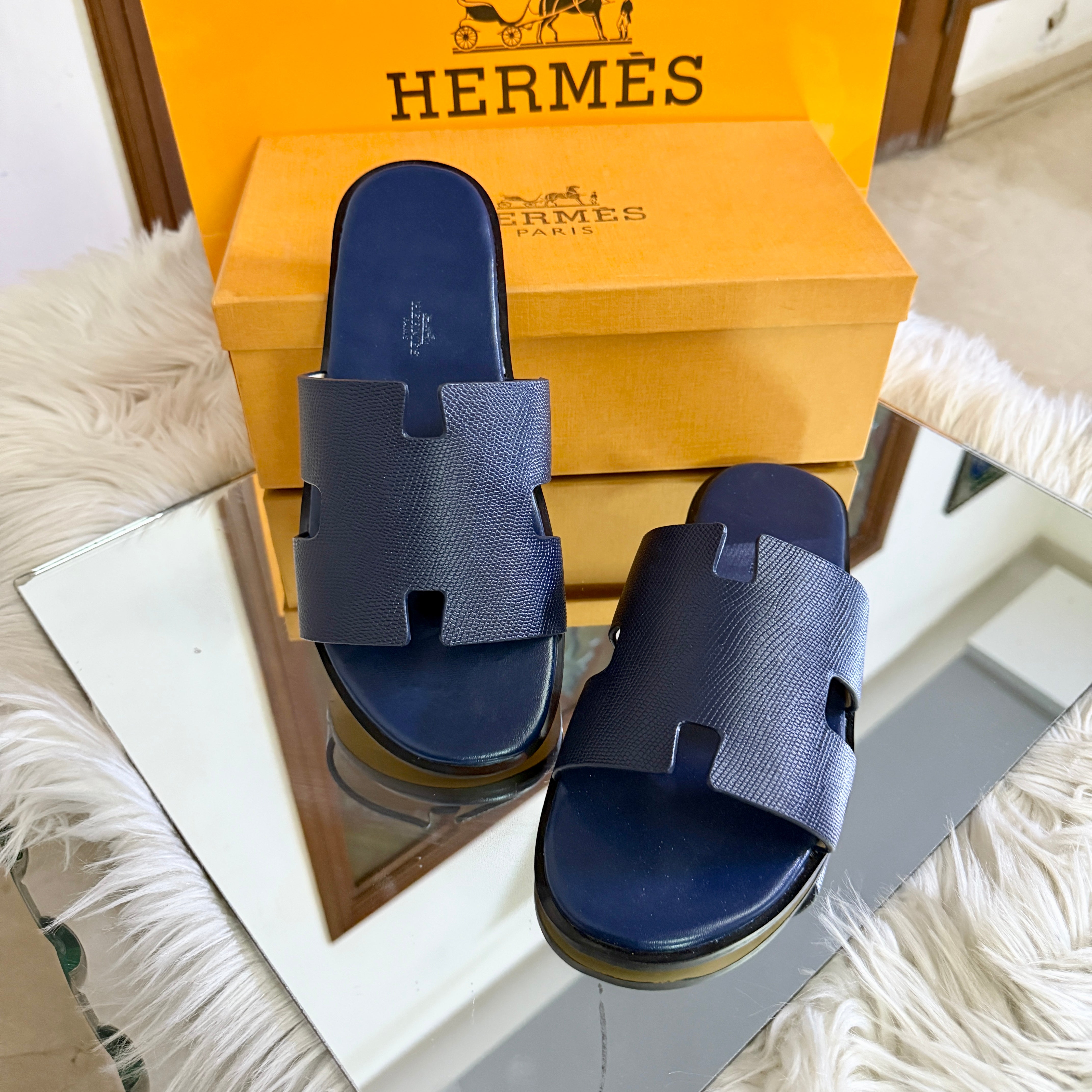 Hermes Men's Prime Slippers