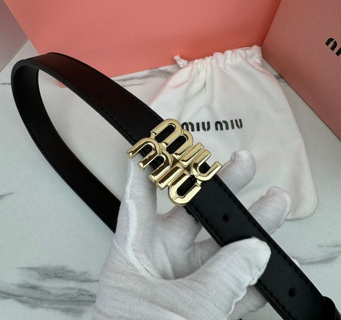 Miu miu golden Belt