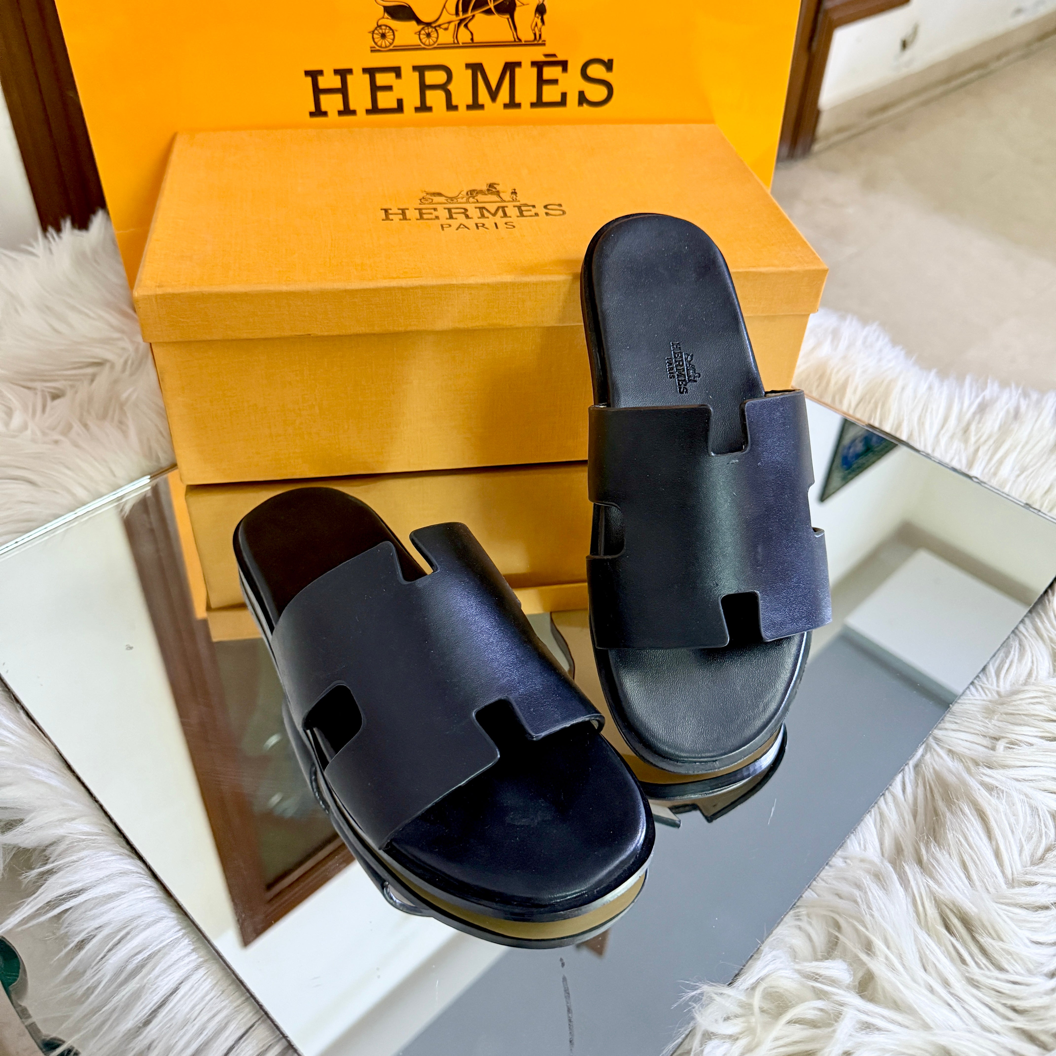 Hermes Men's Prime Slippers