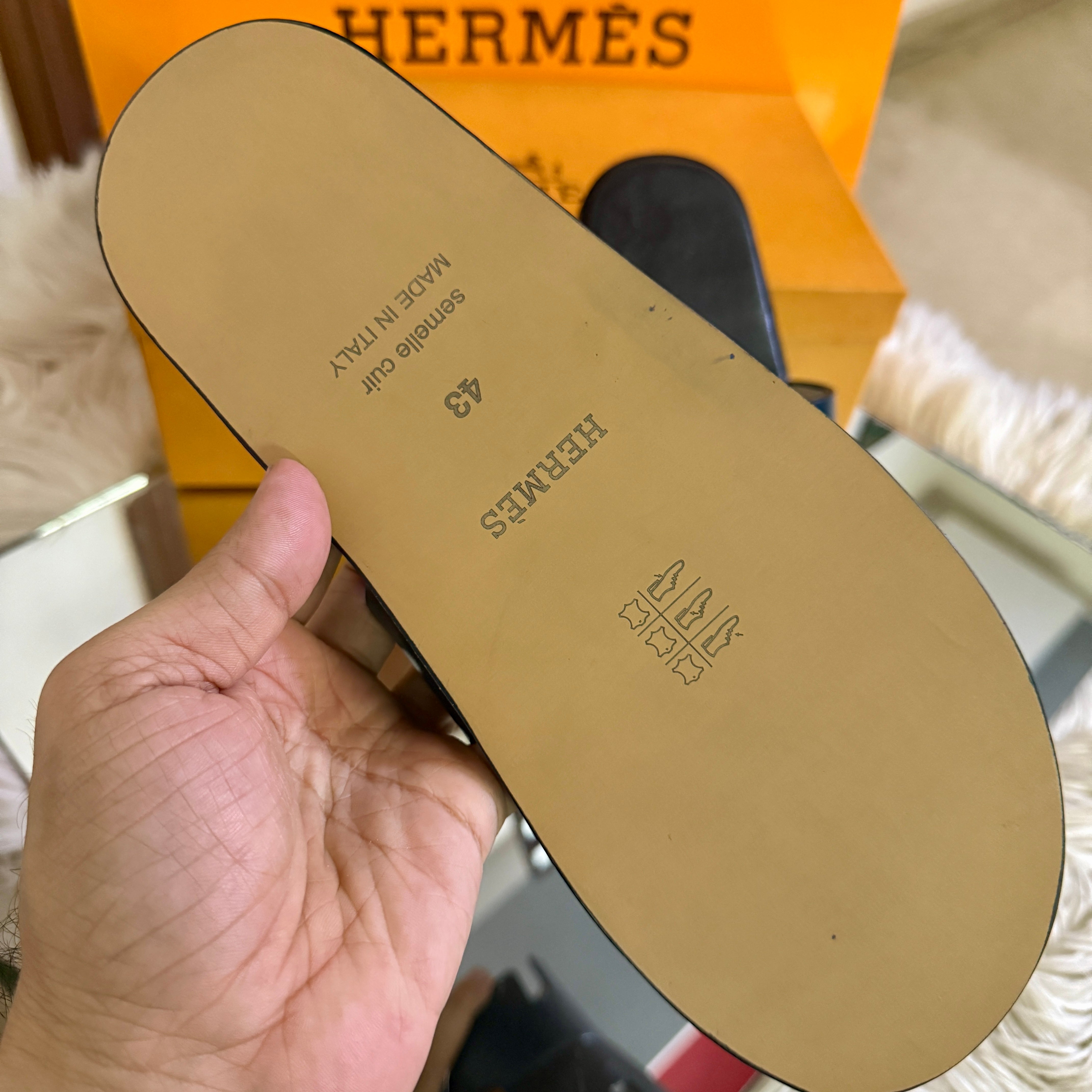Hermes Men's Prime Slippers