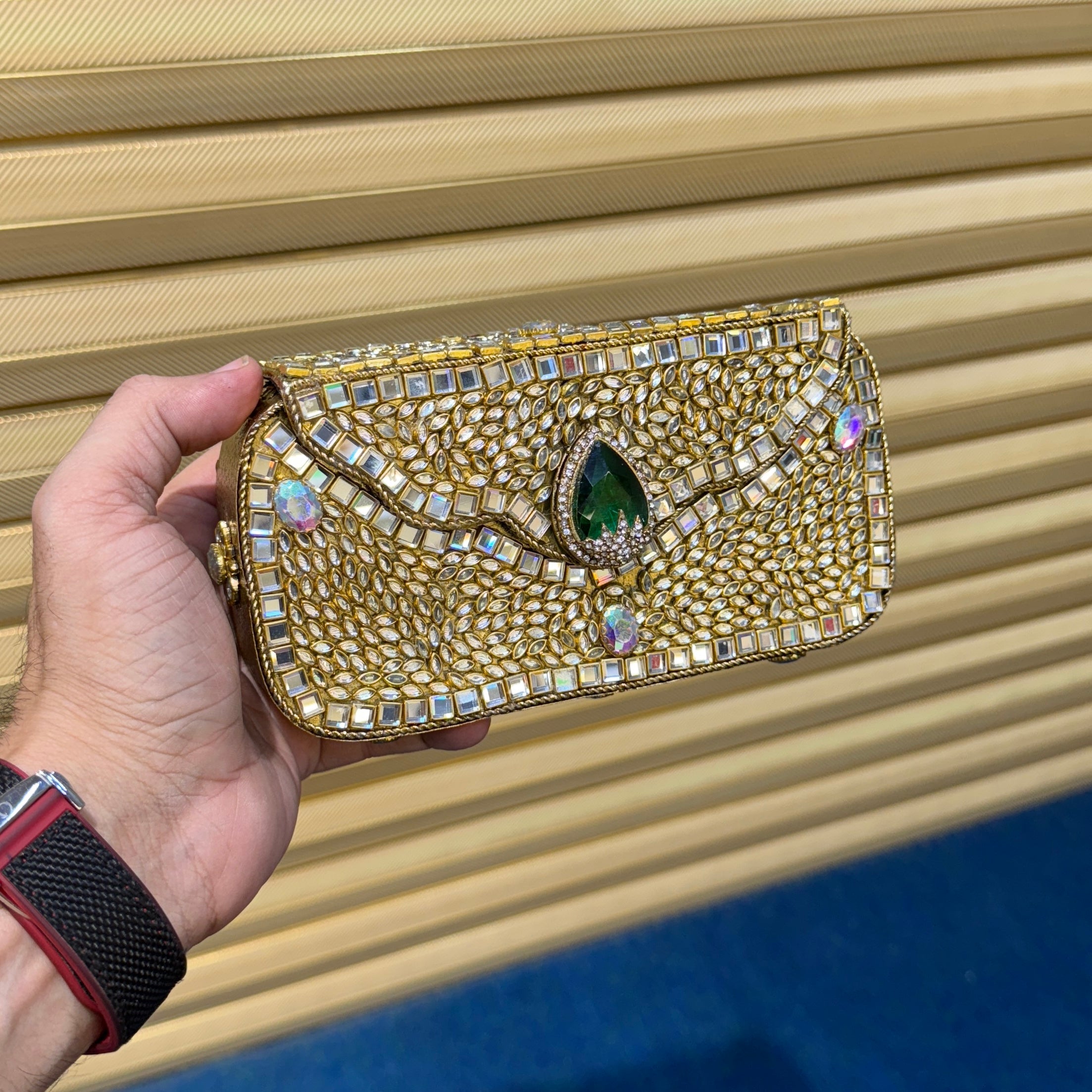 Kundan Bridal Clutch