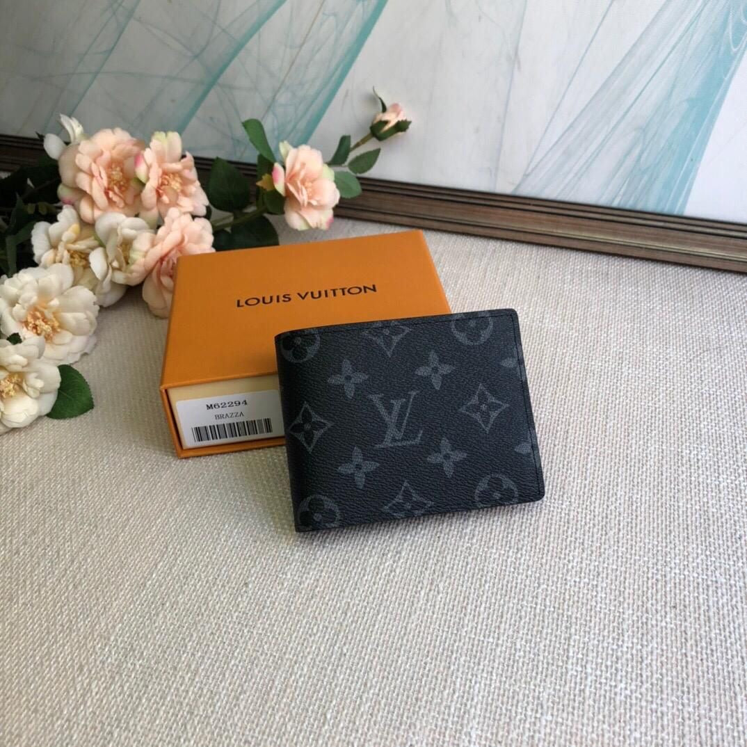 Luis wallet black flower