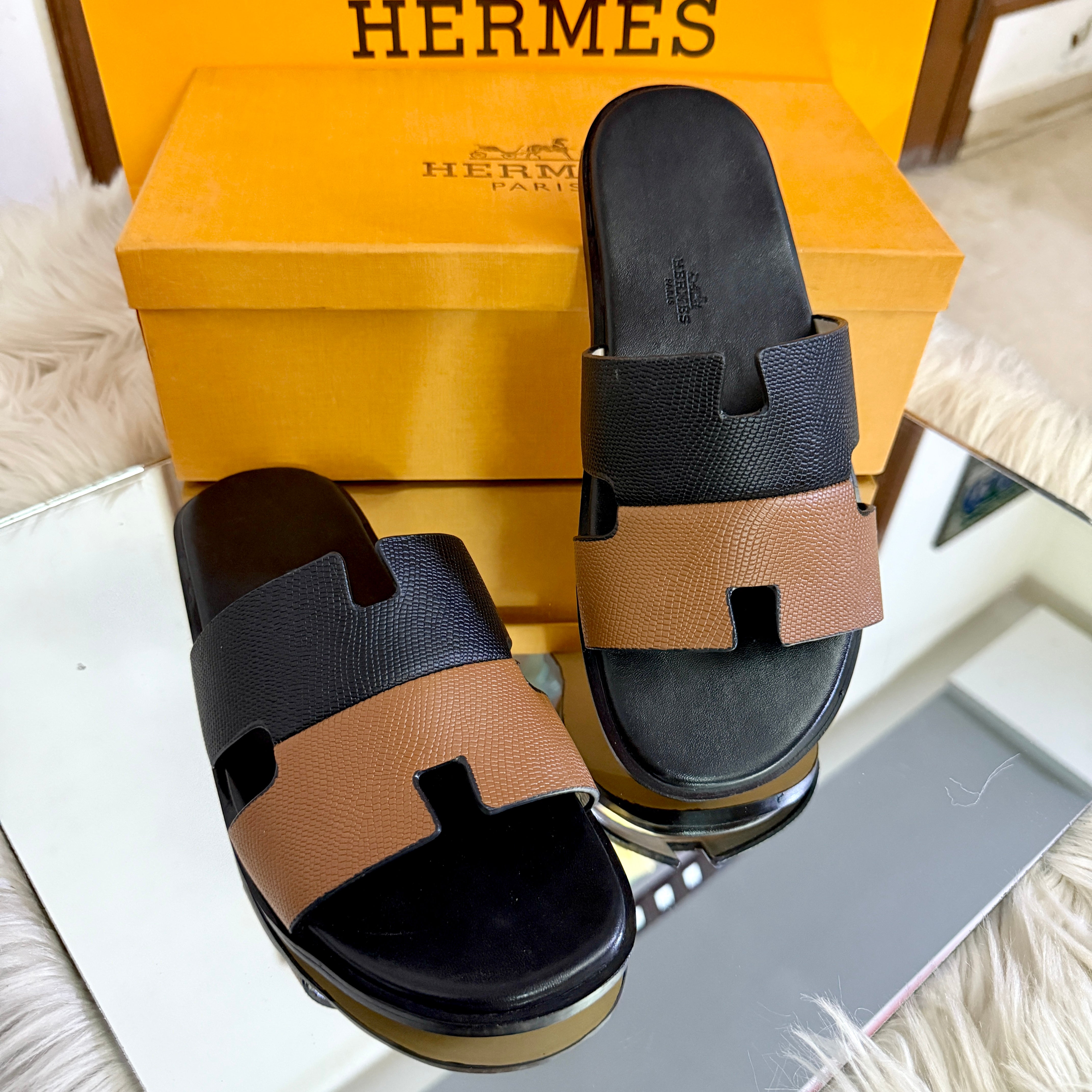Hermes Men's Prime Slippers
