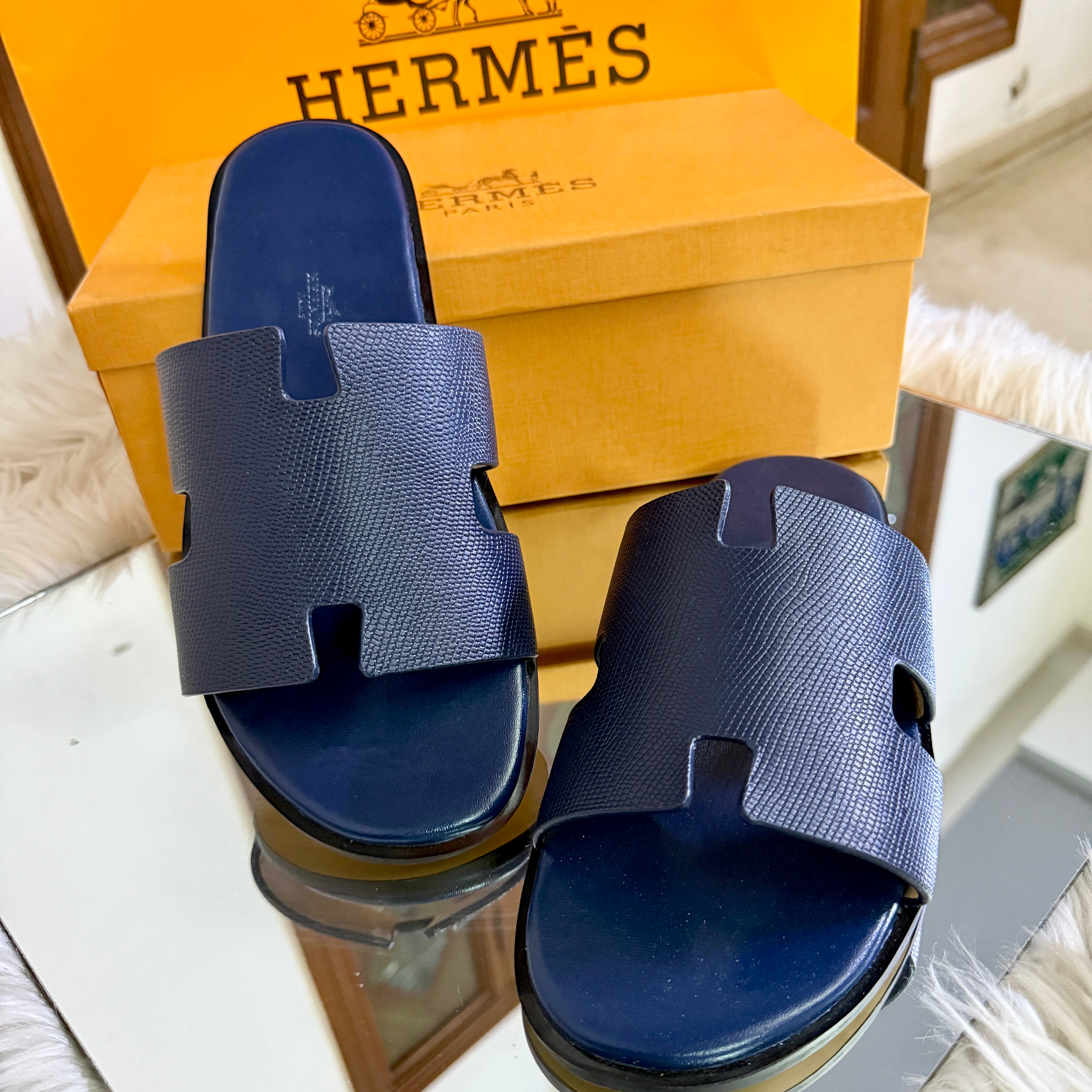 Hermes Men's Prime Slippers
