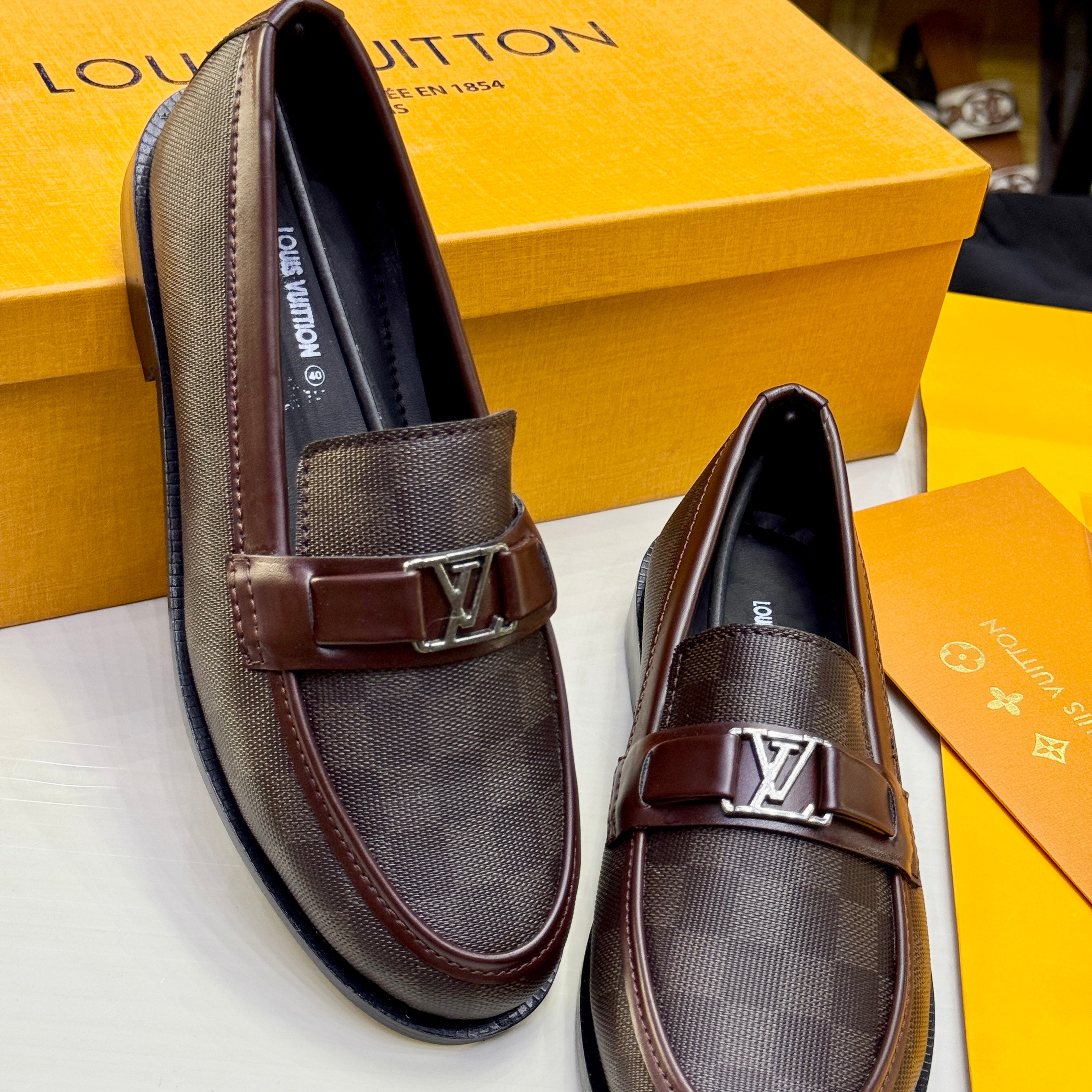 Gents Shoes LV brown