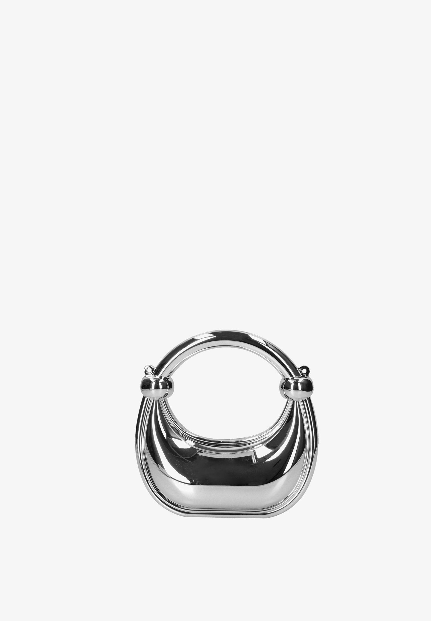Acrylic Mini Clutch - SILVER
